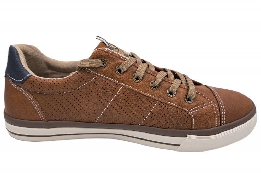 Mustang Shoes Sneaker, mit kontrastreichen Details, Freizeitschuh, Halbschu günstig online kaufen