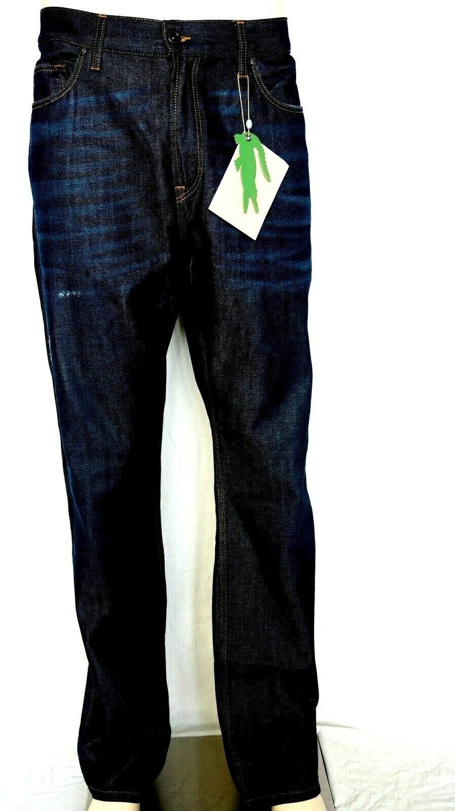 HERREN Jeans Basisch Lacoste Straight jeans Rabatt 68 % Weiß L 