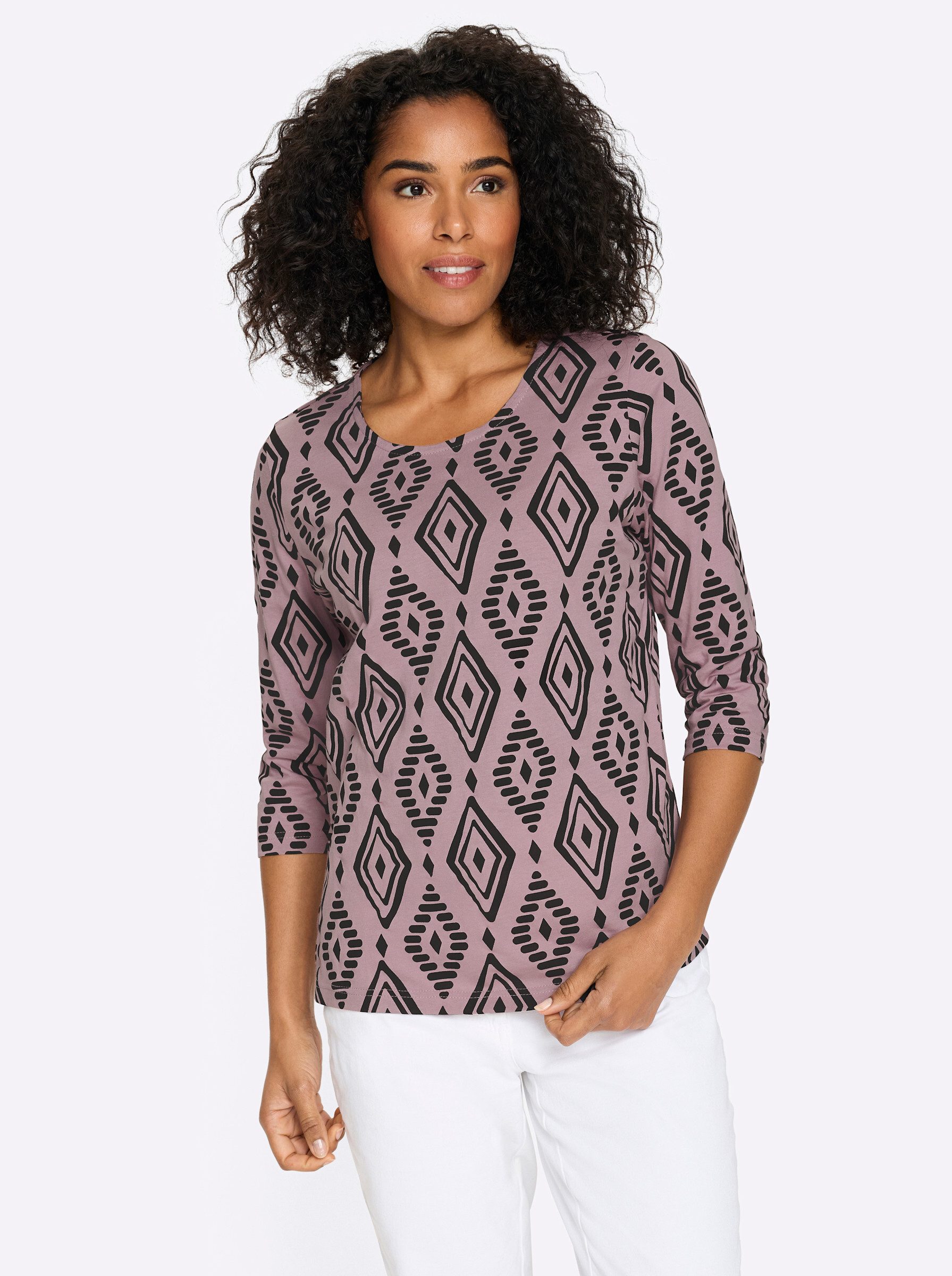 T-Shirt 3/4-Arm-Shirt 3/4-Arm