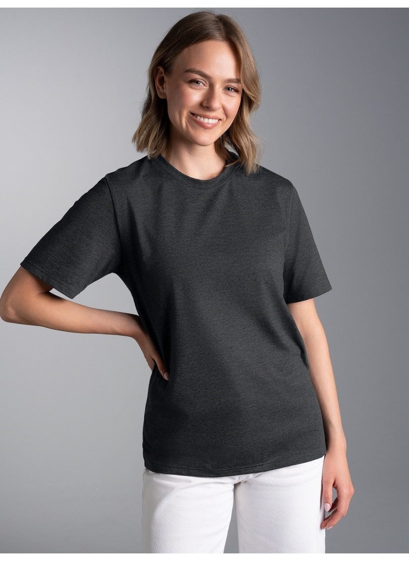 Trigema T-Shirt TRIGEMA T-Shirt DELUXE Baumwolle (1-tlg)