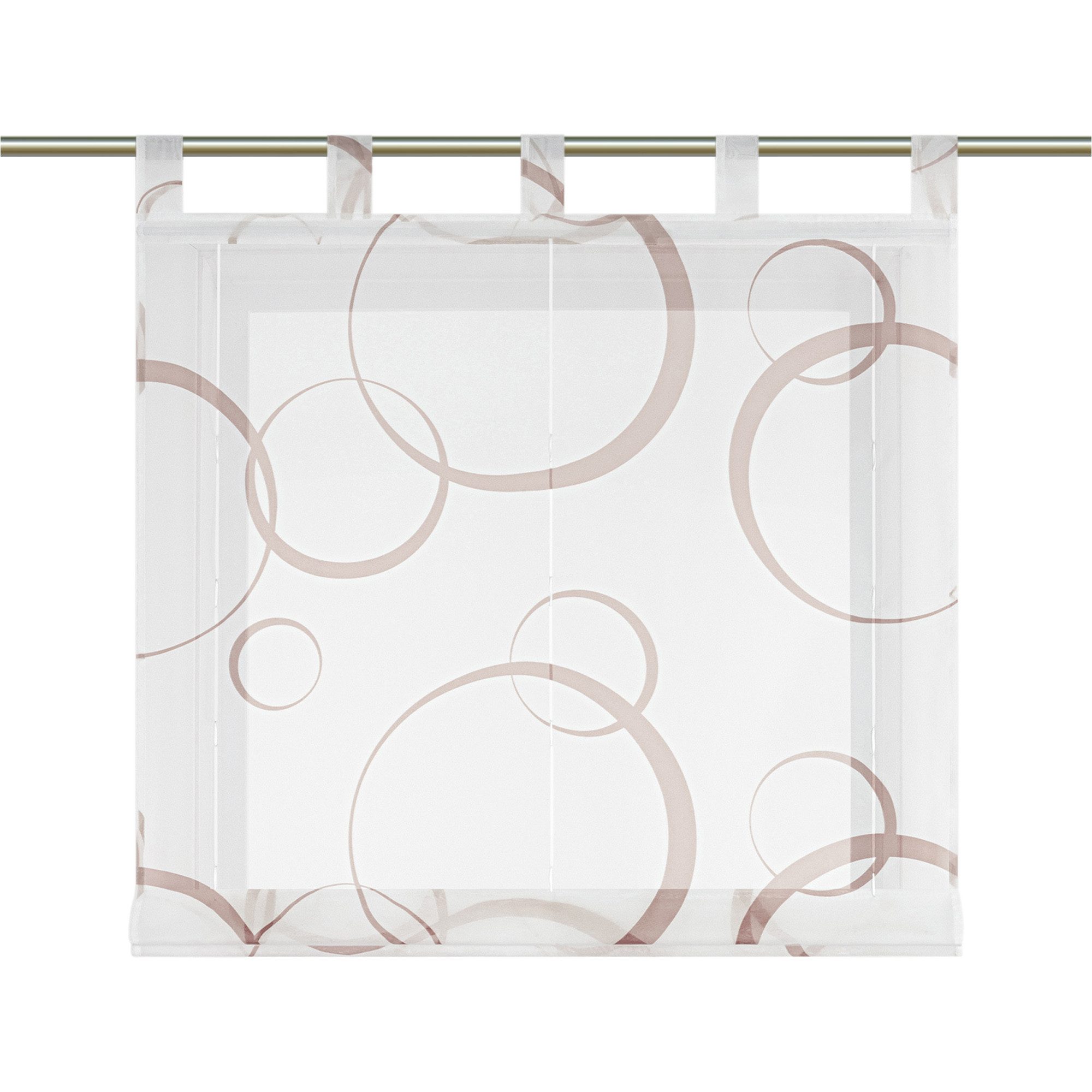 Joyswahl Raffrollo, mit Schlaufen, mit buntes Blasenmuster für Fenster Voil günstig online kaufen