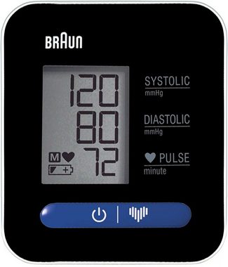 Braun Oberarm-Blutdruckmessgerät ExactFit™ 1 BUA5000V1, Universal-Manschettengröße 22-42 cm