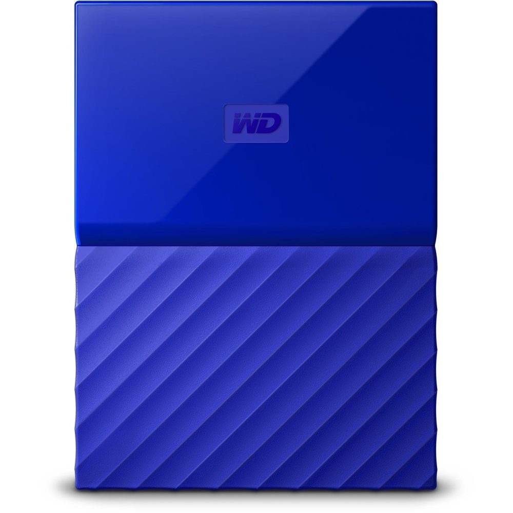 Western Digital My Passport 1 TB HDD - Externe Festplatte - blau externe  HDD-Festplatte 2,5 Zoll