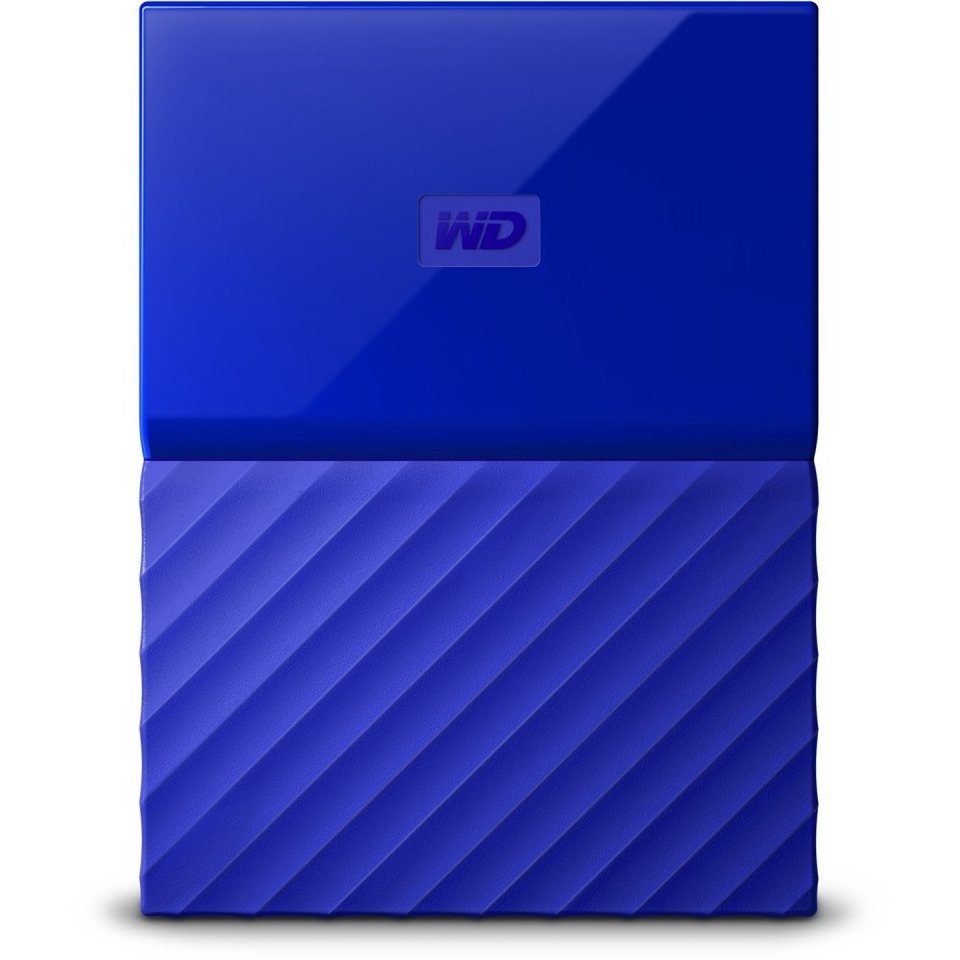 Western Digital My Passport 1 TB HDD - Externe Festplatte - blau externe  HDD-Festplatte 2,5 Zoll