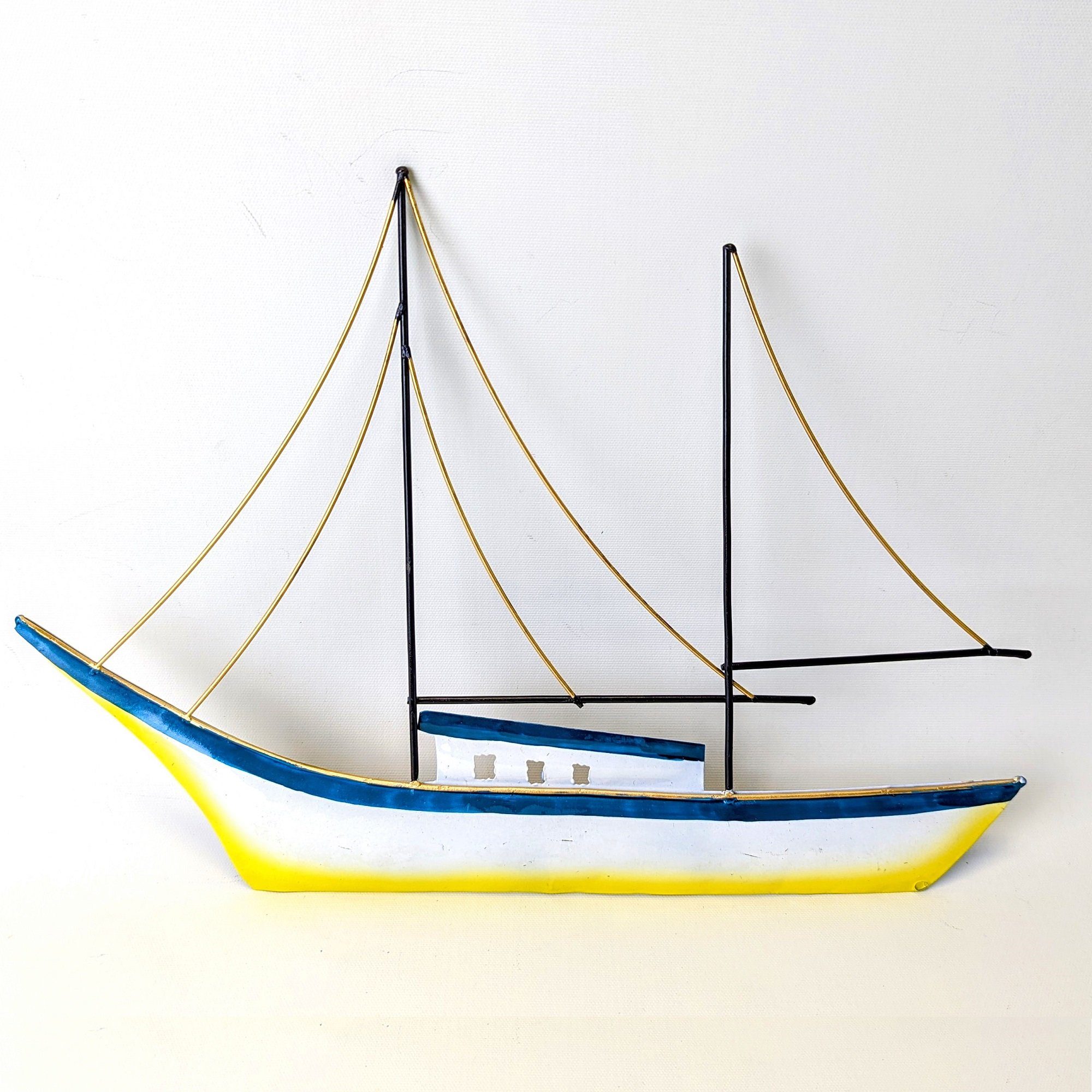 ThoKuToys Wanddekoobjekt Wanddeko - Segelboot Dahme (Segelboot, 1 St)