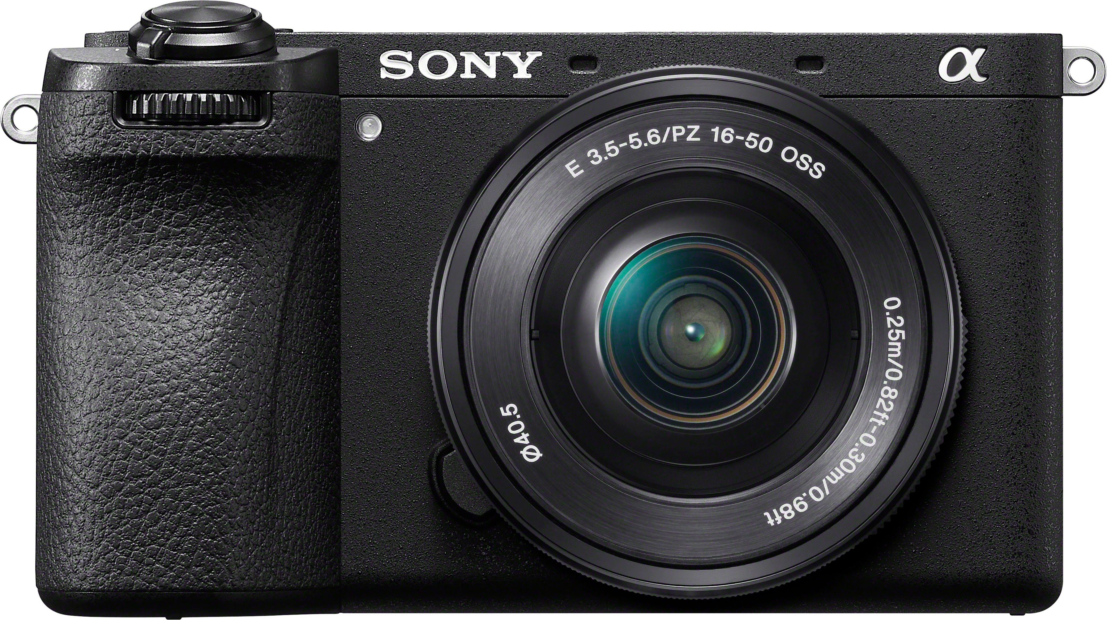 Sony Alpha ILCE-6700 + 16–50-mm-Objektiv Systemkamera (16-50mm SEL-P1650, 26 MP, Bluetooth, WLAN)