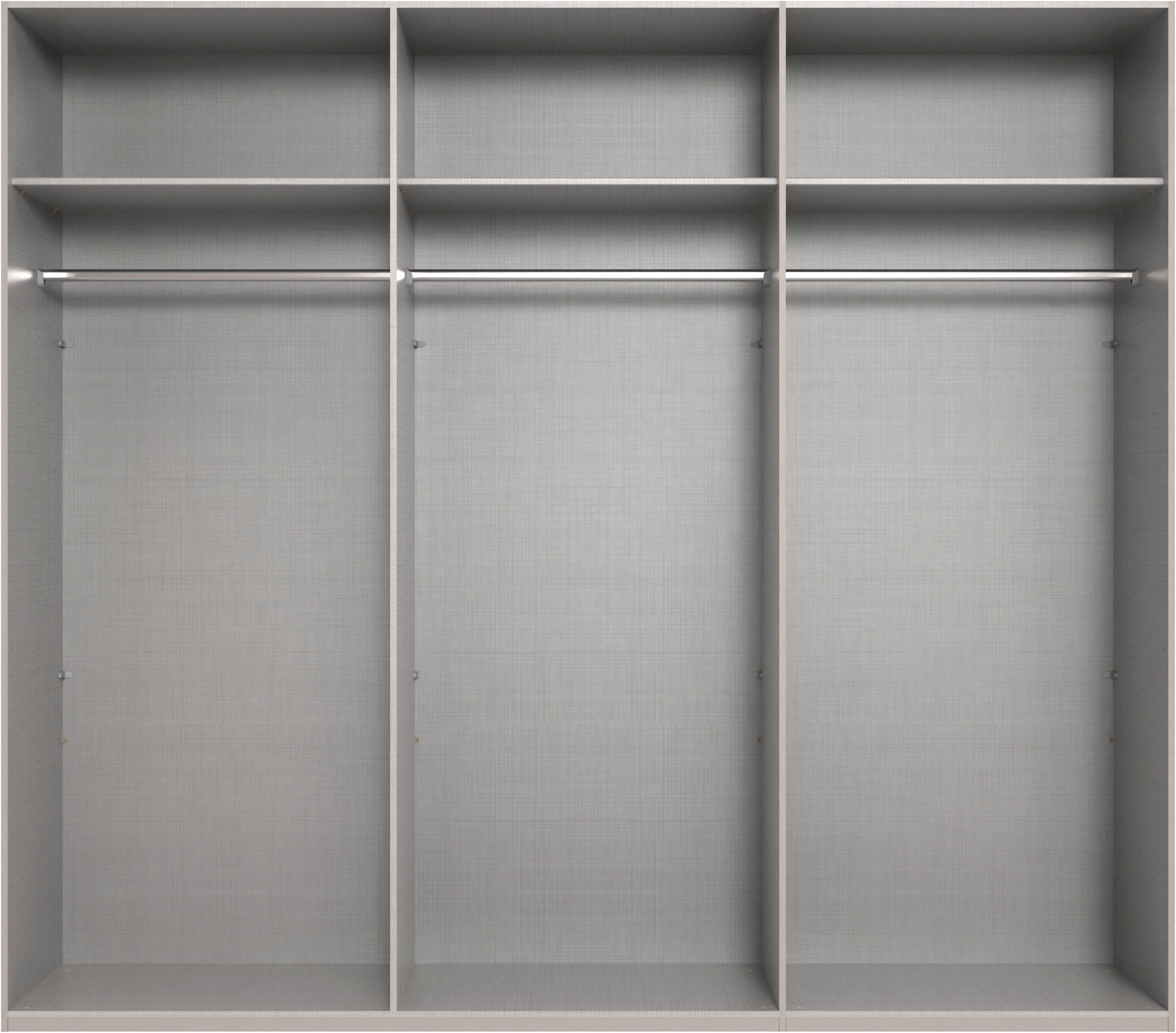 Wimex Kleiderschrank Mugano,in 5 Breiten,2 Höhen,2 Tiefen, viele Farben, Made in Germany (in Basic oder Premium Ausstattung) mit langen Griffen aus Metall, mit  – Bild 3 von 5
