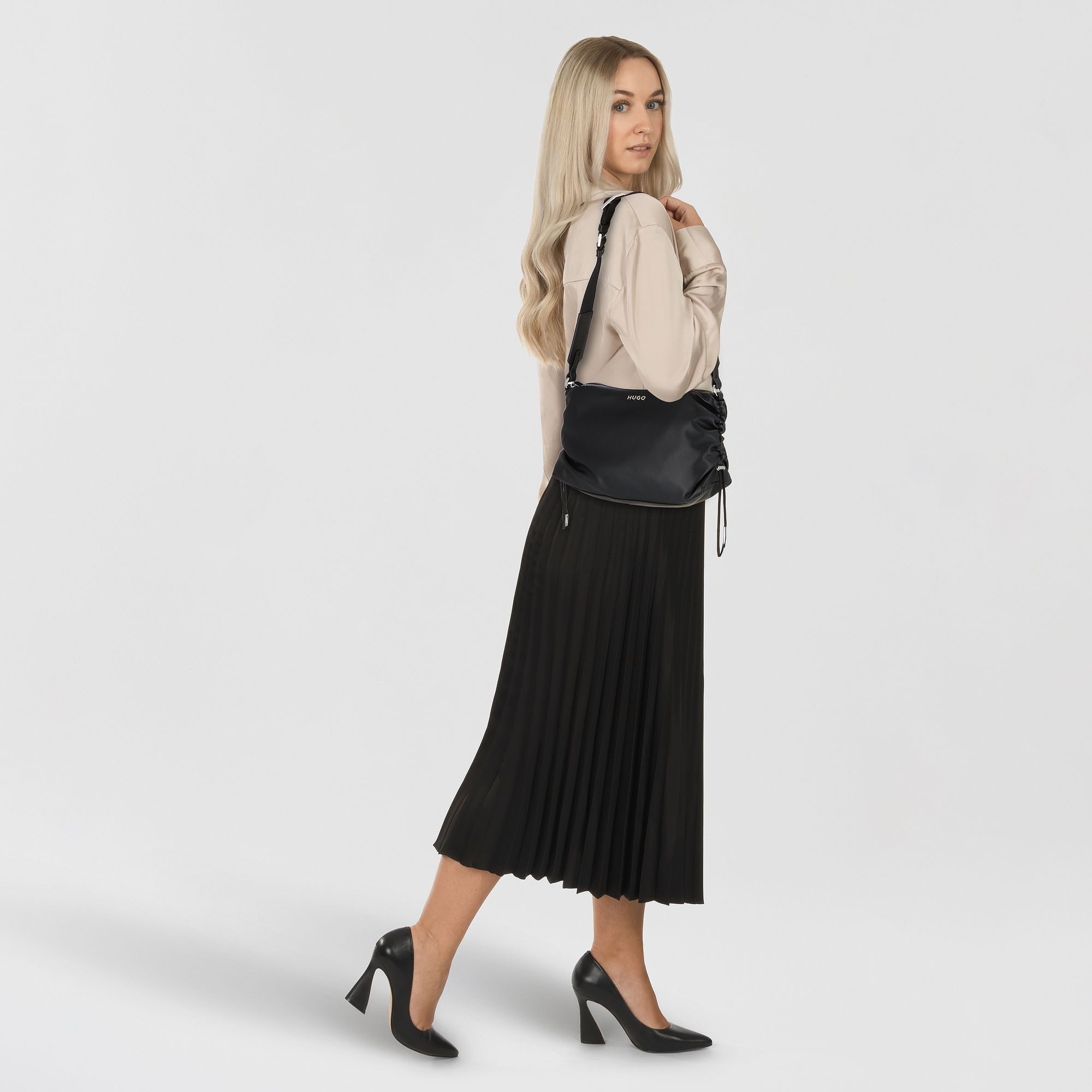 HUGO Schultertasche Ilene, Polyester