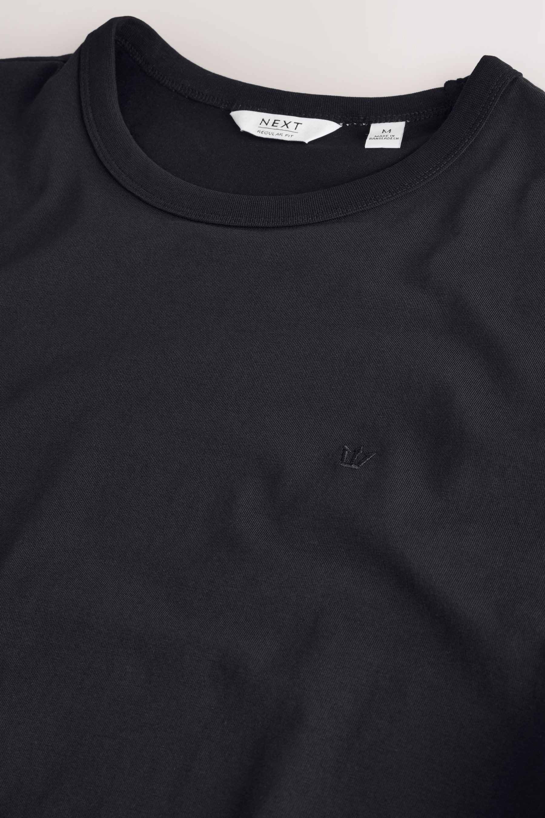 Next T-Shirt Regular Fit T-Shirt aus Baumwollstretch (1-tlg) – Bild 4 von 5