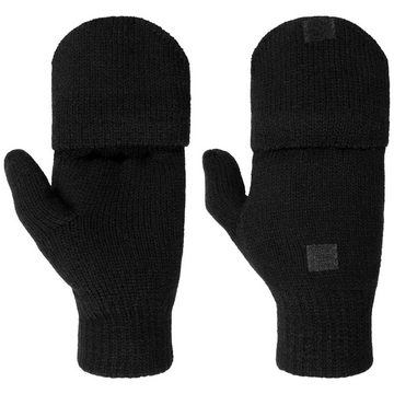 Lipodo Strickhandschuhe fingerlose Handschuhe mit Futter