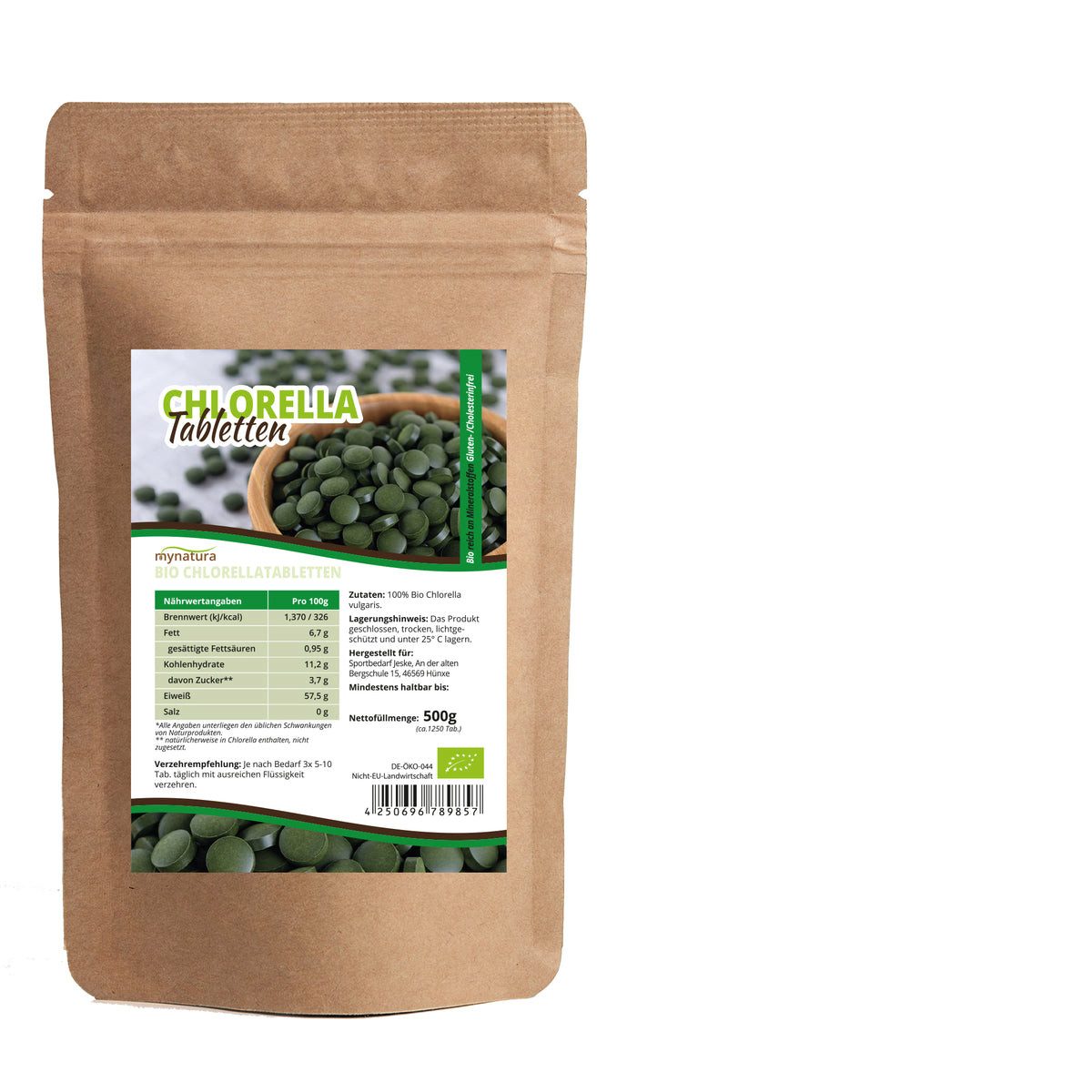 Mynatura Mynatura Bio Chlorella Tabletten Tablette, 1 er 500 g