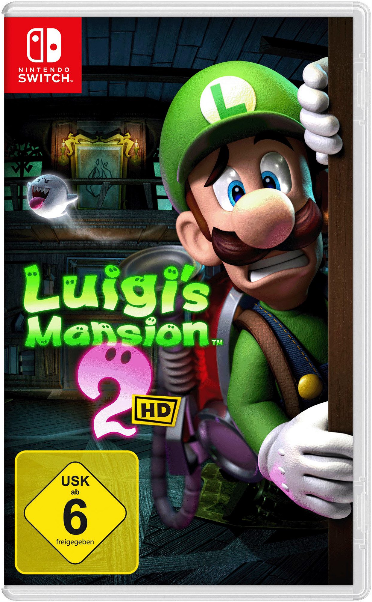 Luigis Mansion 2 HD (Softwarekarte), Nintendo Switch