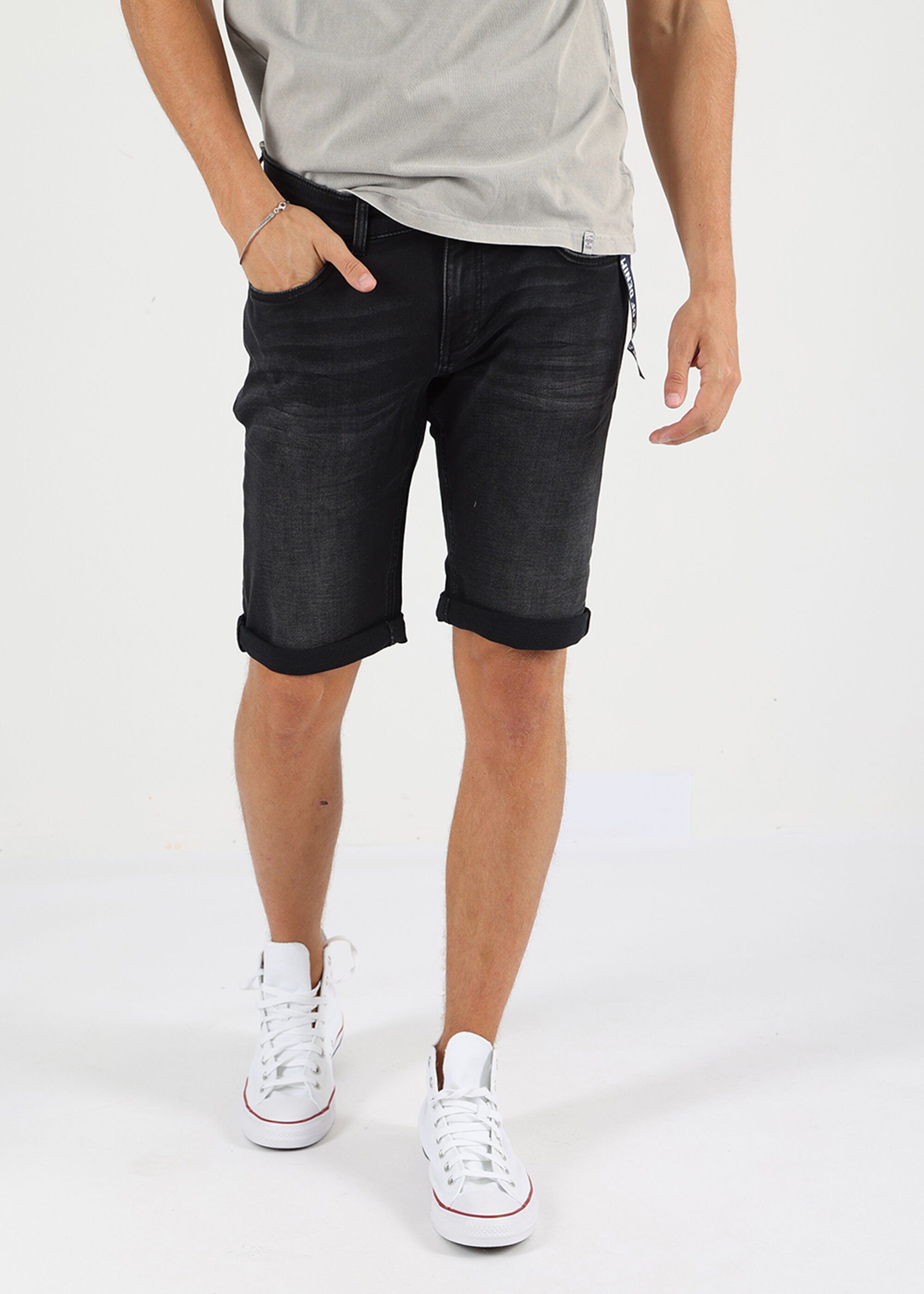 Miracle of Denim Shorts Trevol Shorts im 5 Pocket Style Paramount Black