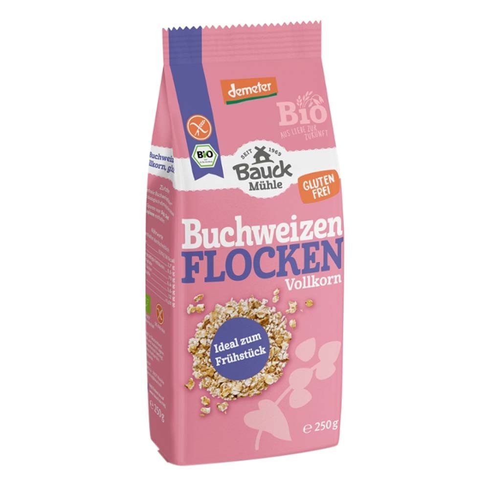 Bauck Mühle Getreide Flocken - Buchweizen 250g
