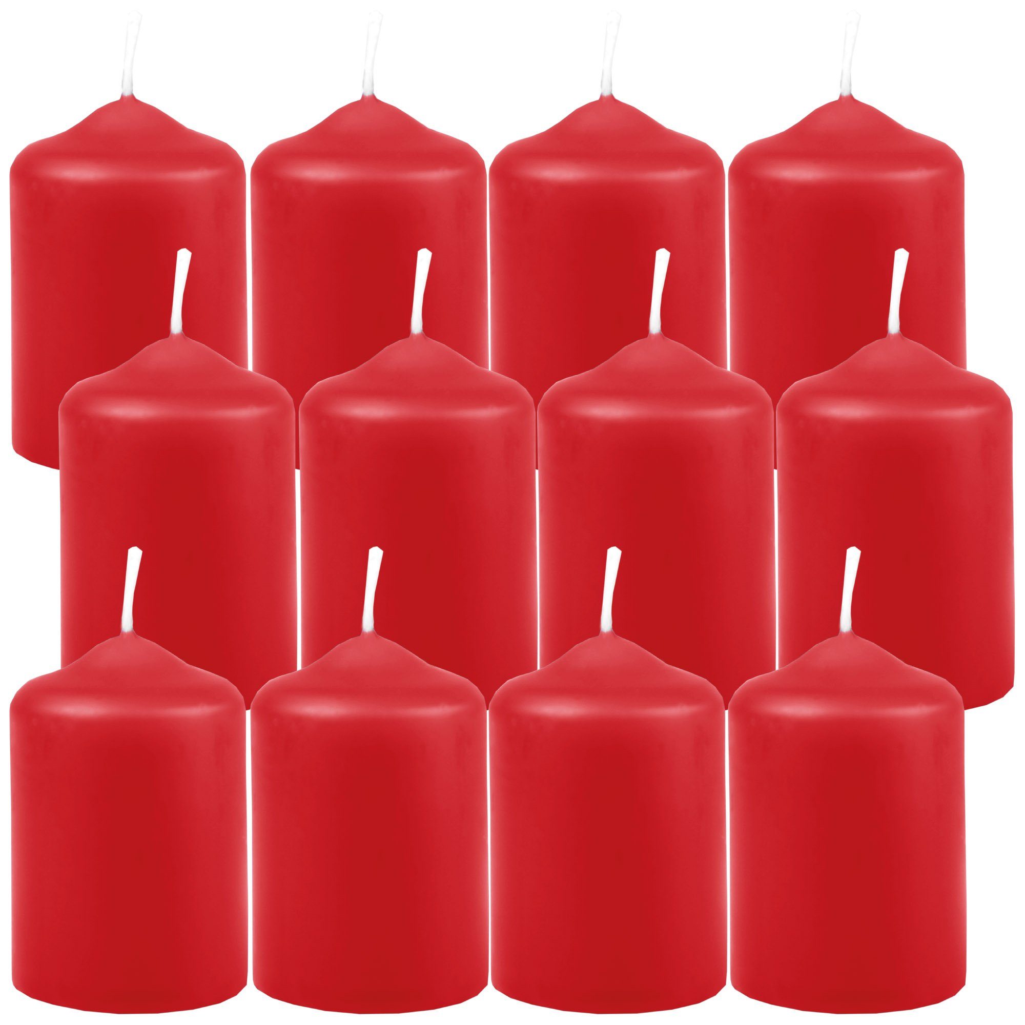 HS Candle Stumpenkerze Dekokerze (12-tlg), Wachskerzen günstig online kaufen
