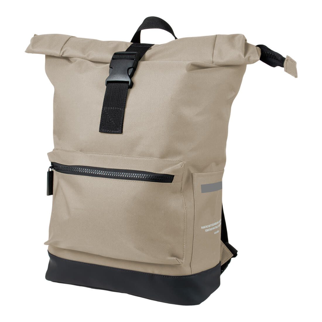 Norländer Fahrradrucksack Fahrrad-Rucksack 2in1 Gepäckträgertasche 24L Wasserabweisend Vegan, 2in1 Fahrradtasche, RPET Recycling, Fietshaken, Roll-Top, 20L, Vegan