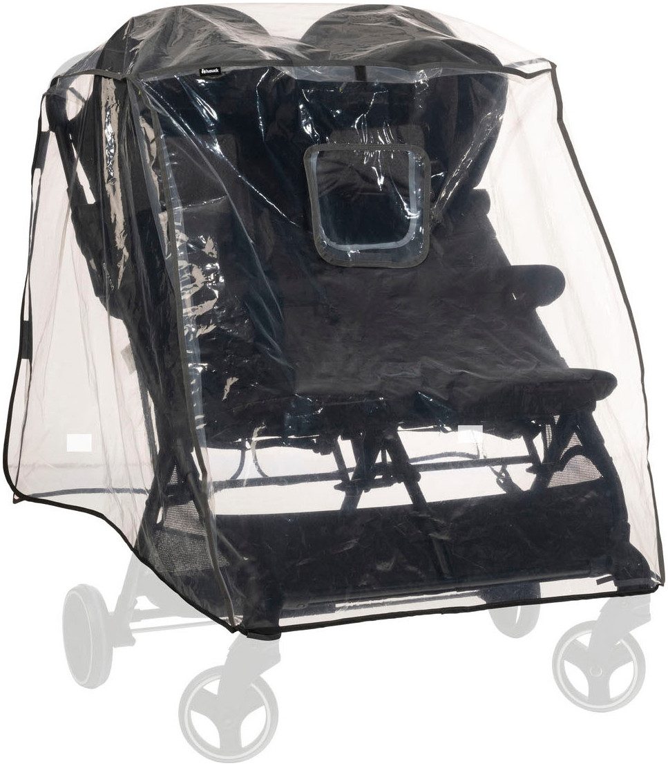 Hauck Kinderwagen-Regenschutzhülle Pushchair Raincover Duo, für Geschwisterwagen