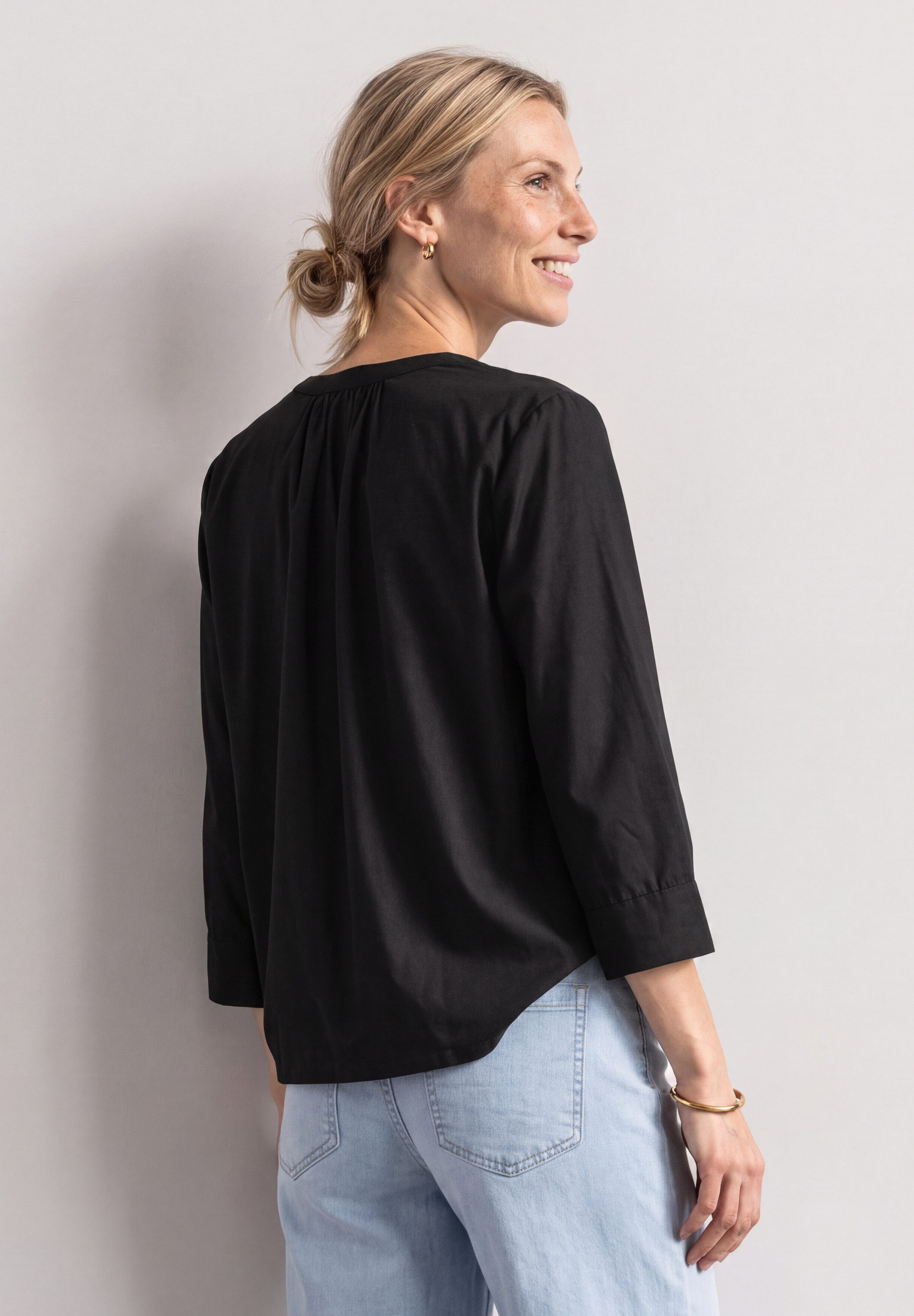 STREET ONE Shirtbluse mit 3/4 Ärmeln