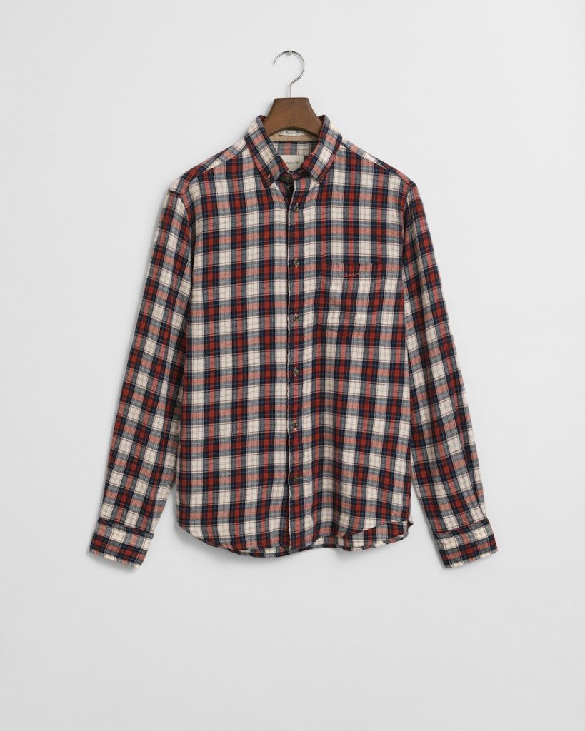 Blusenshirt REG WINDBLOWN FLANNEL CHECK SHIRT