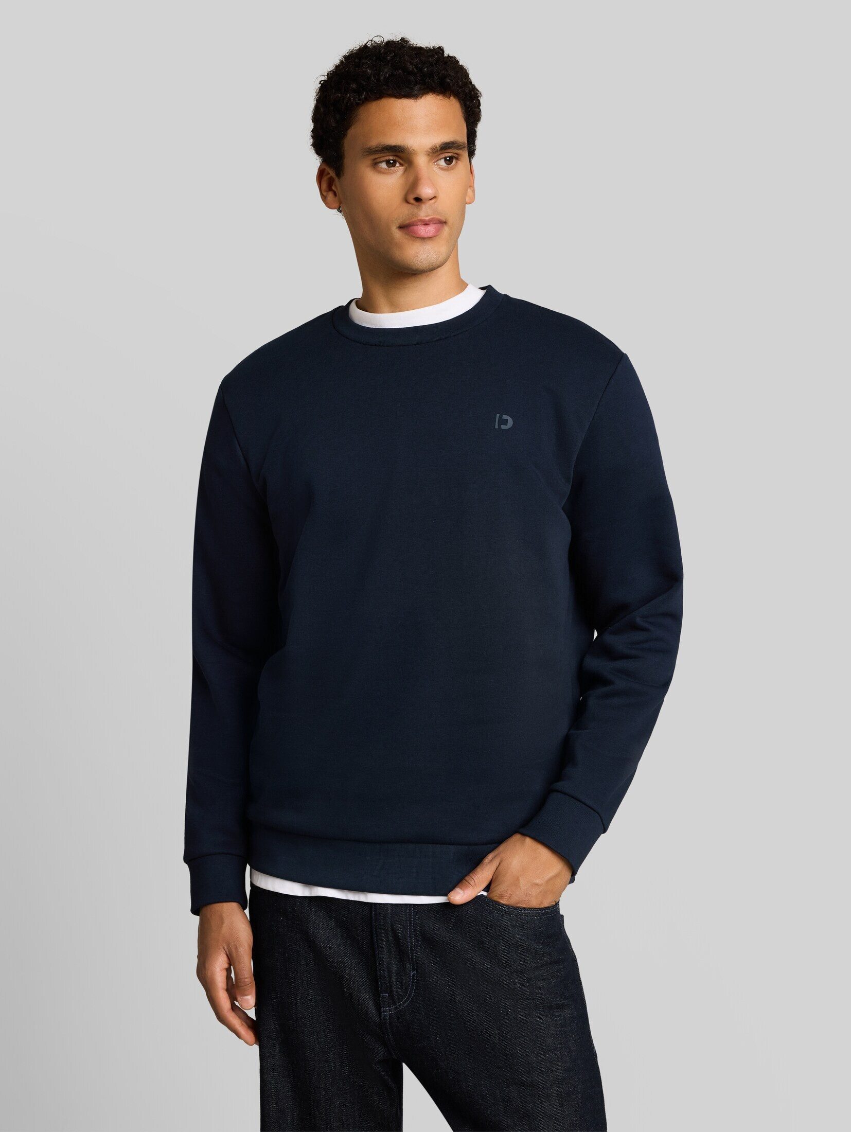 TOM TAILOR Denim Sweatshirt Strick & Sweatshirts Basic Sweatshirt