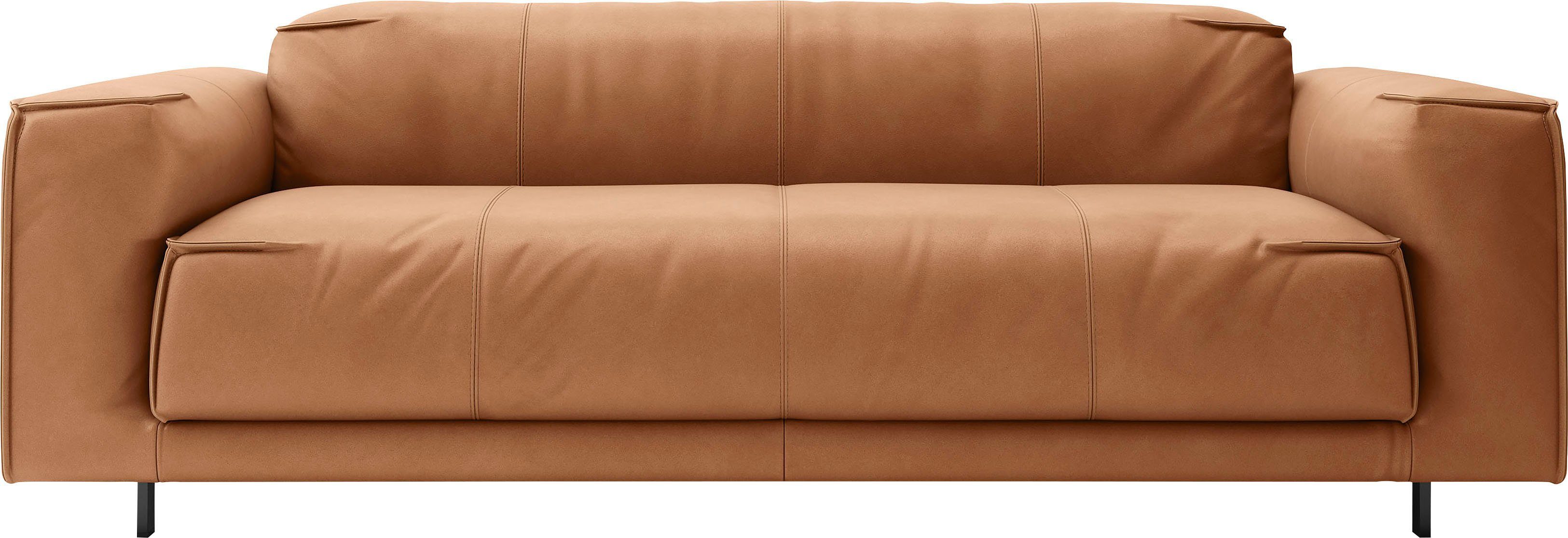 freistil ROLF BENZ 2-Sitzer freistil 136, Meisterwerk der Handwerkskunst, hochwertiger Polsterung, mit besonderer Nahtverarbeitung