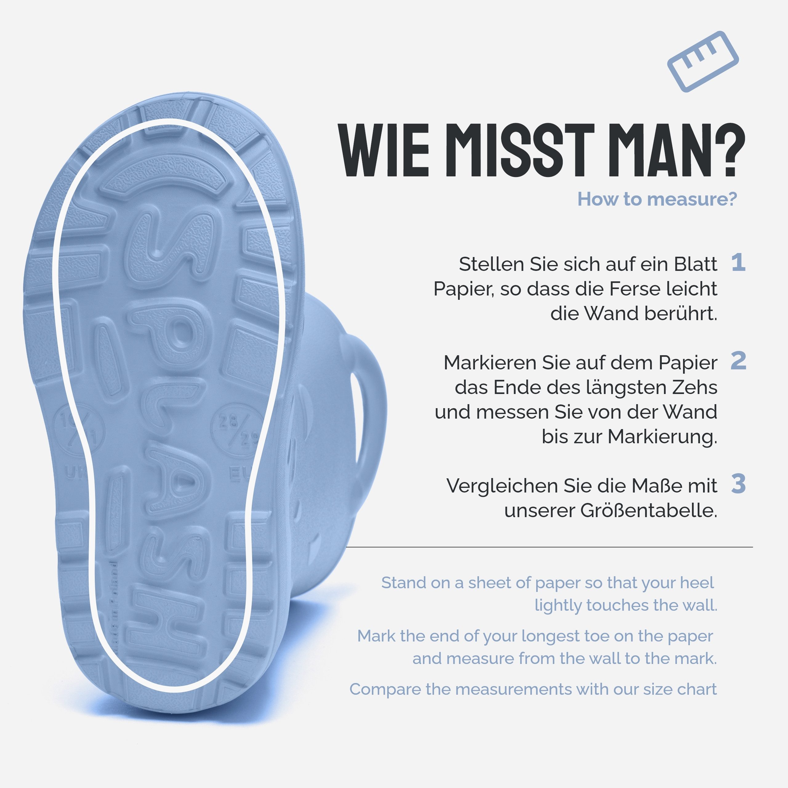 Ladeheid x Camminare Kinder aus leichtem EVA wasserdicht mit Design LA-CA-20 Gummistiefel