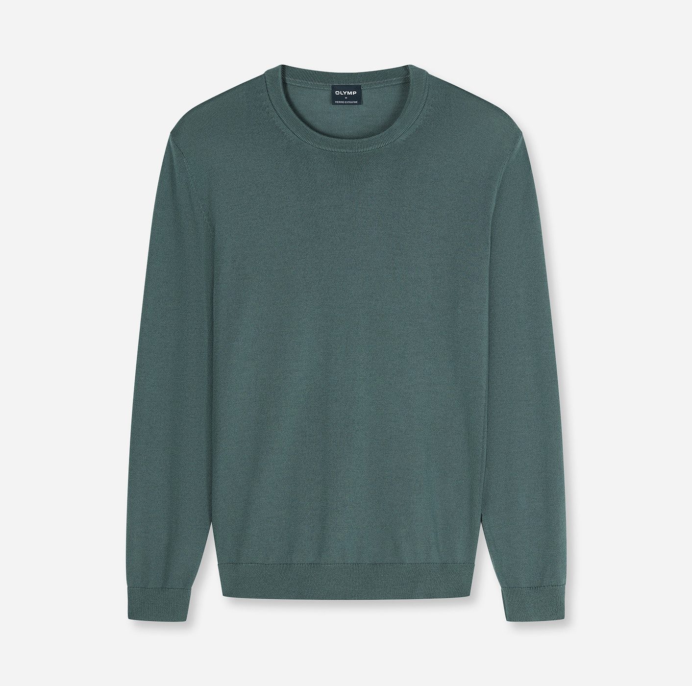 OLYMP Rundhalspullover OLYMP Strick Casual