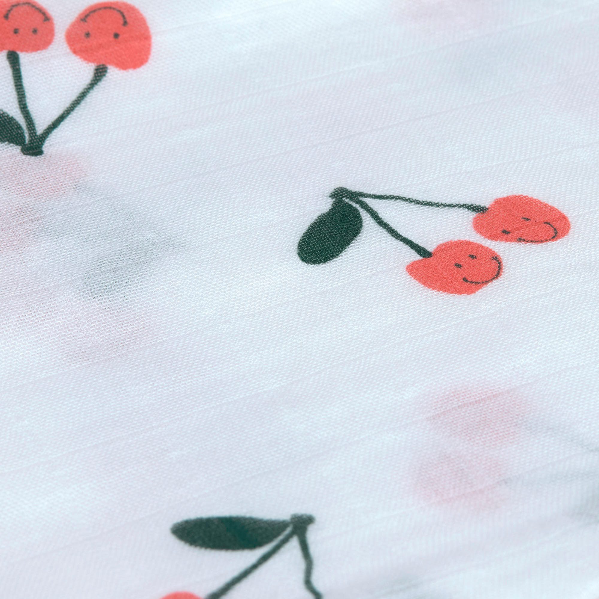 LÄSSIG Stoffwindeln Mulltuch-Set L Happy Fruits Cherry (Set, 3-St)