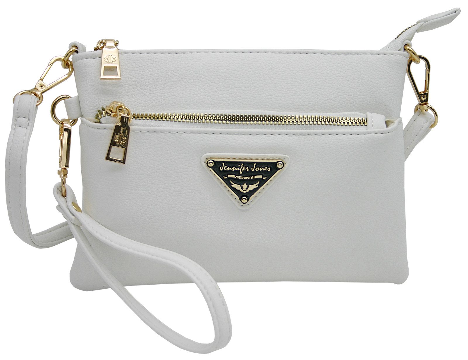 J JONES JENNIFER JONES Schultertasche kleine Clutch Umhängetasche abnehmbarer Schultergurt Handgelenktasche, Abnehmbarer Schultergurt