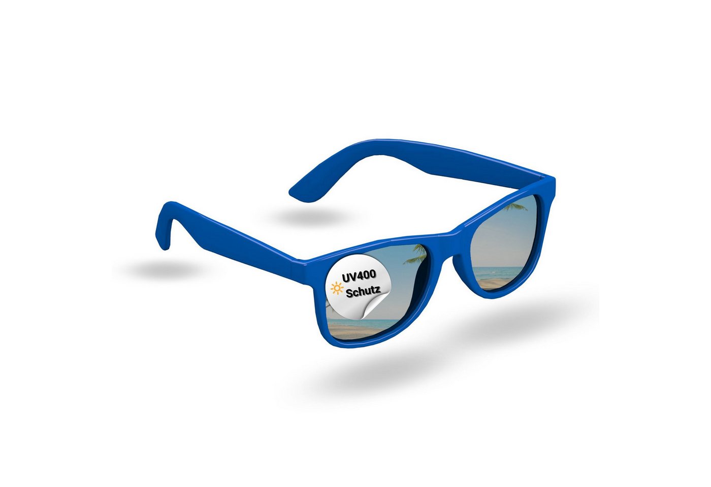 elasto Sonnenbrille BEACH Brille mit UV400 Schutz perfekt für den Sommer
