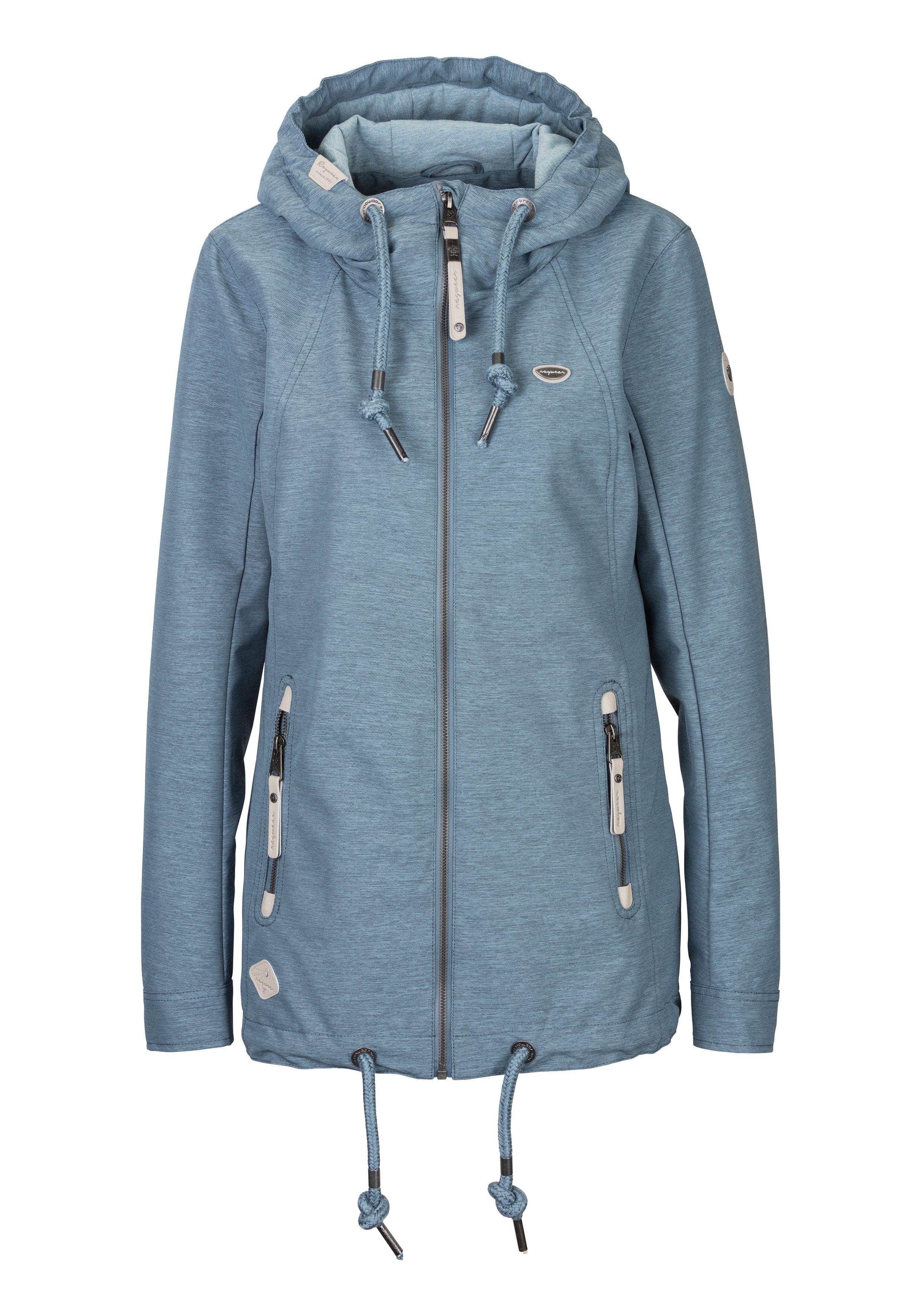 Ragwear Funktionsjacke ZUZKA stylische Übergangs-Outdoor-Jacke Water günstig online kaufen