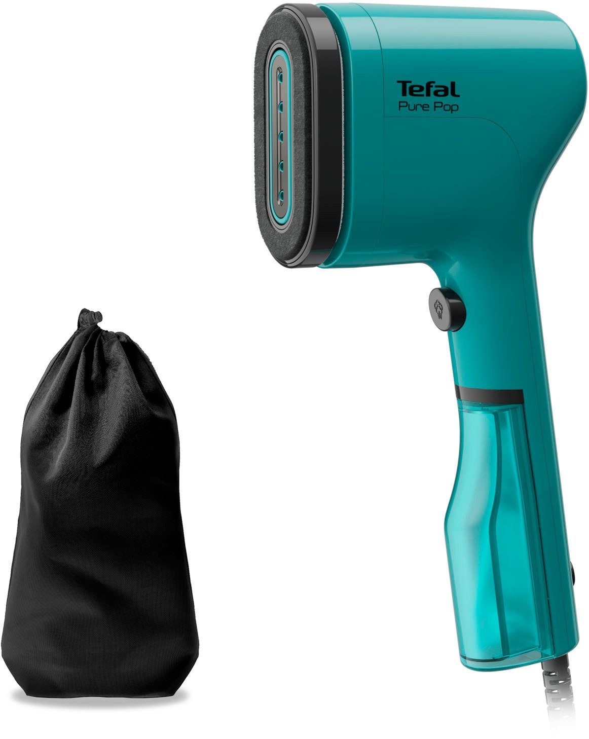 Tefal Dampfbürste Pure Pop, 1300 W, entfernt bis zu 99,99% der Viren/Bakterien/Keime