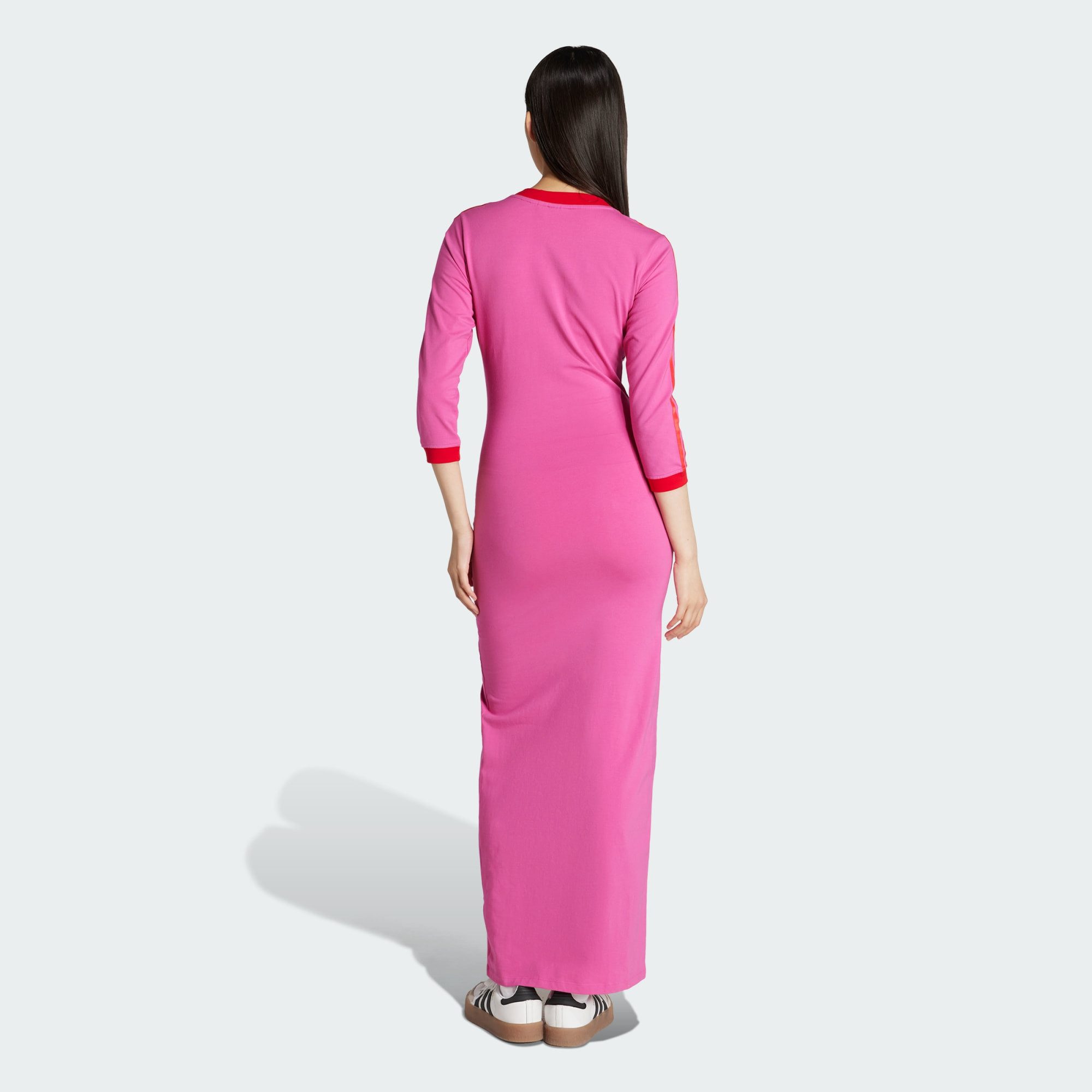 adidas Originals Maxikleid ADICOLOR CLASSICS 3-STREIFEN günstig online kaufen