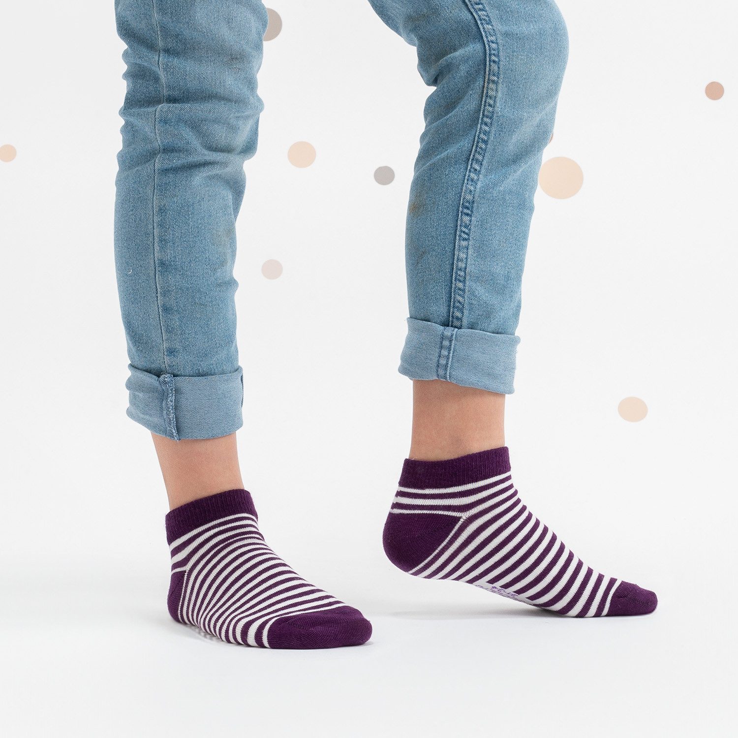 OCCULTO Sneakersocken Kinder Sneaker Socken Motive 10er Pack (Modell: Motivo) (10-Paar)