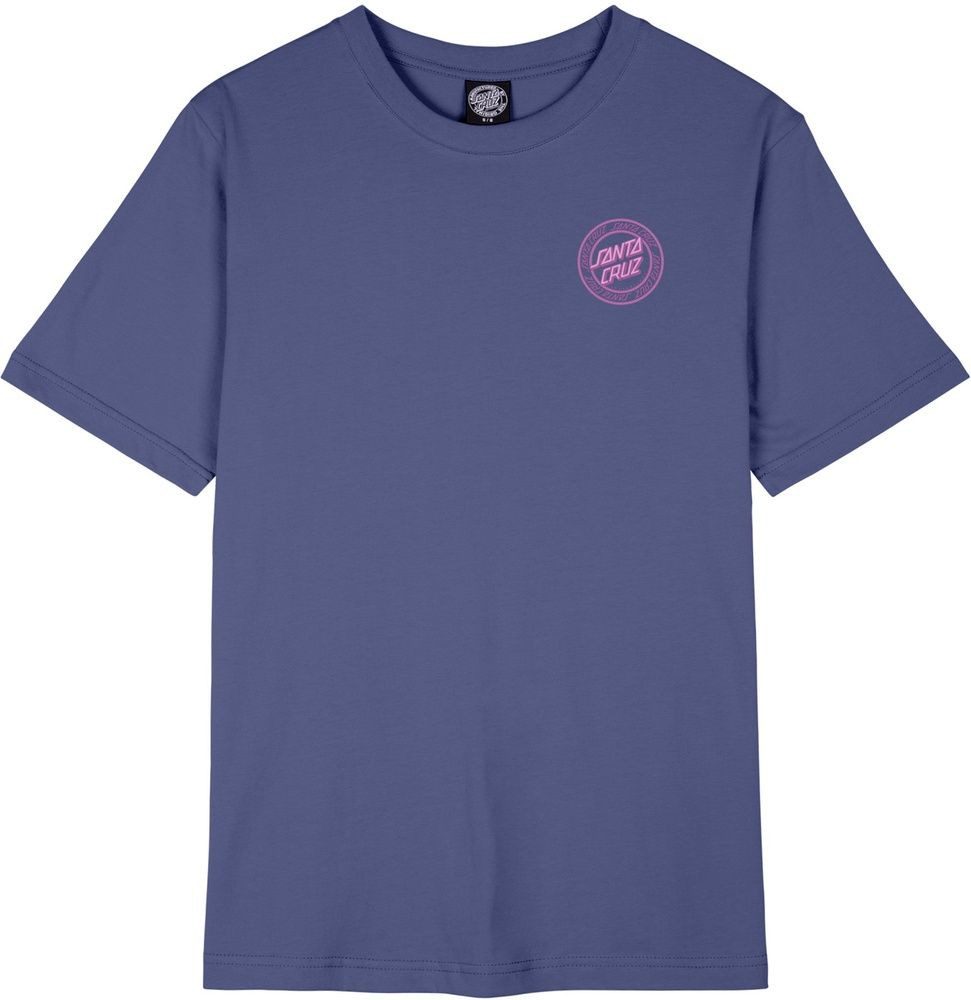 Santa Cruz T-Shirt Check Outline Ringed Dot