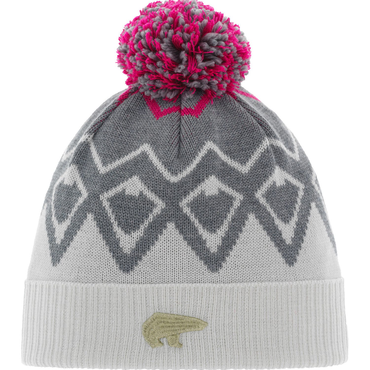 Eisbär Skimütze Mütze Ziggy OS Pompon (1-St)