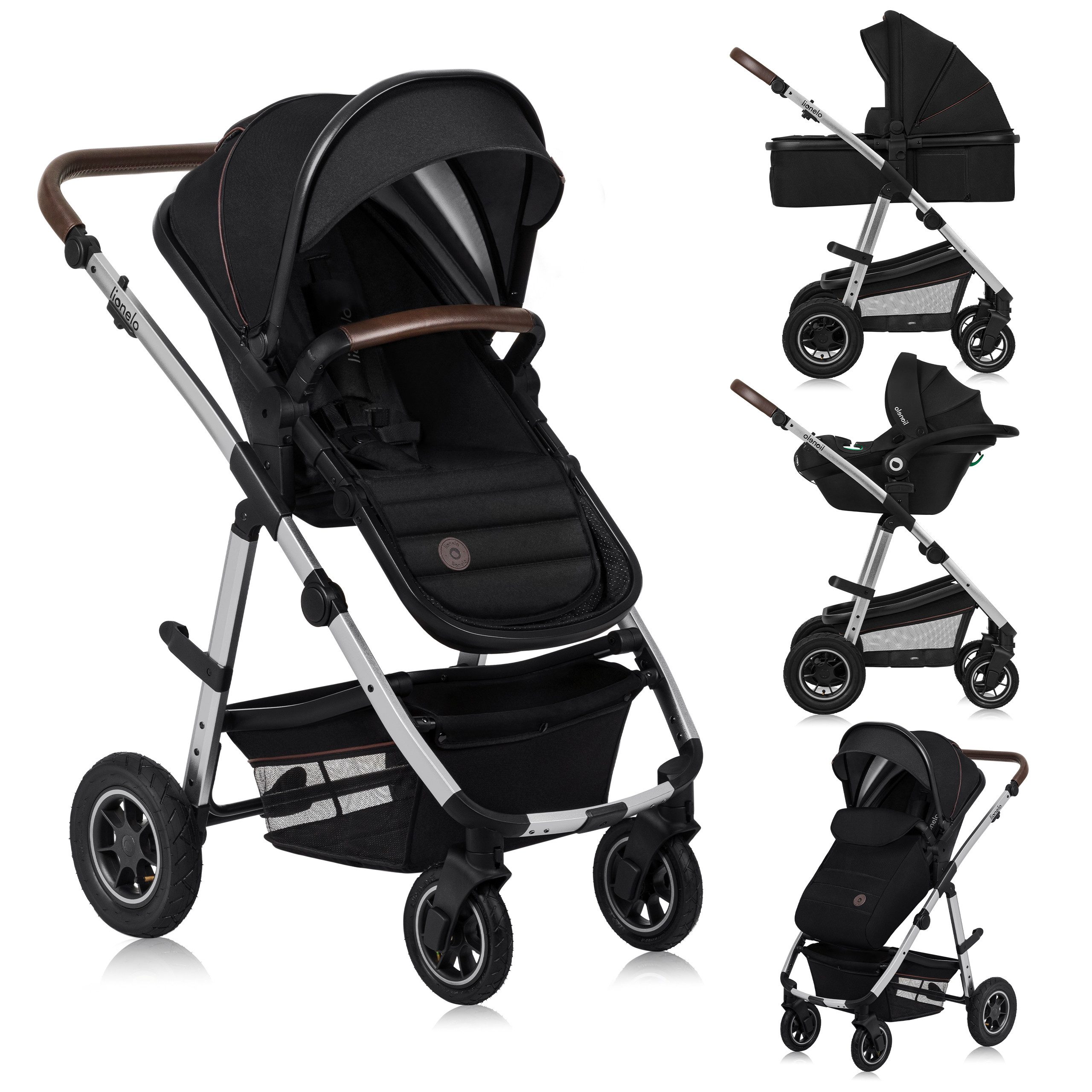 Kombi-Kinderwagen Amber 3in1
