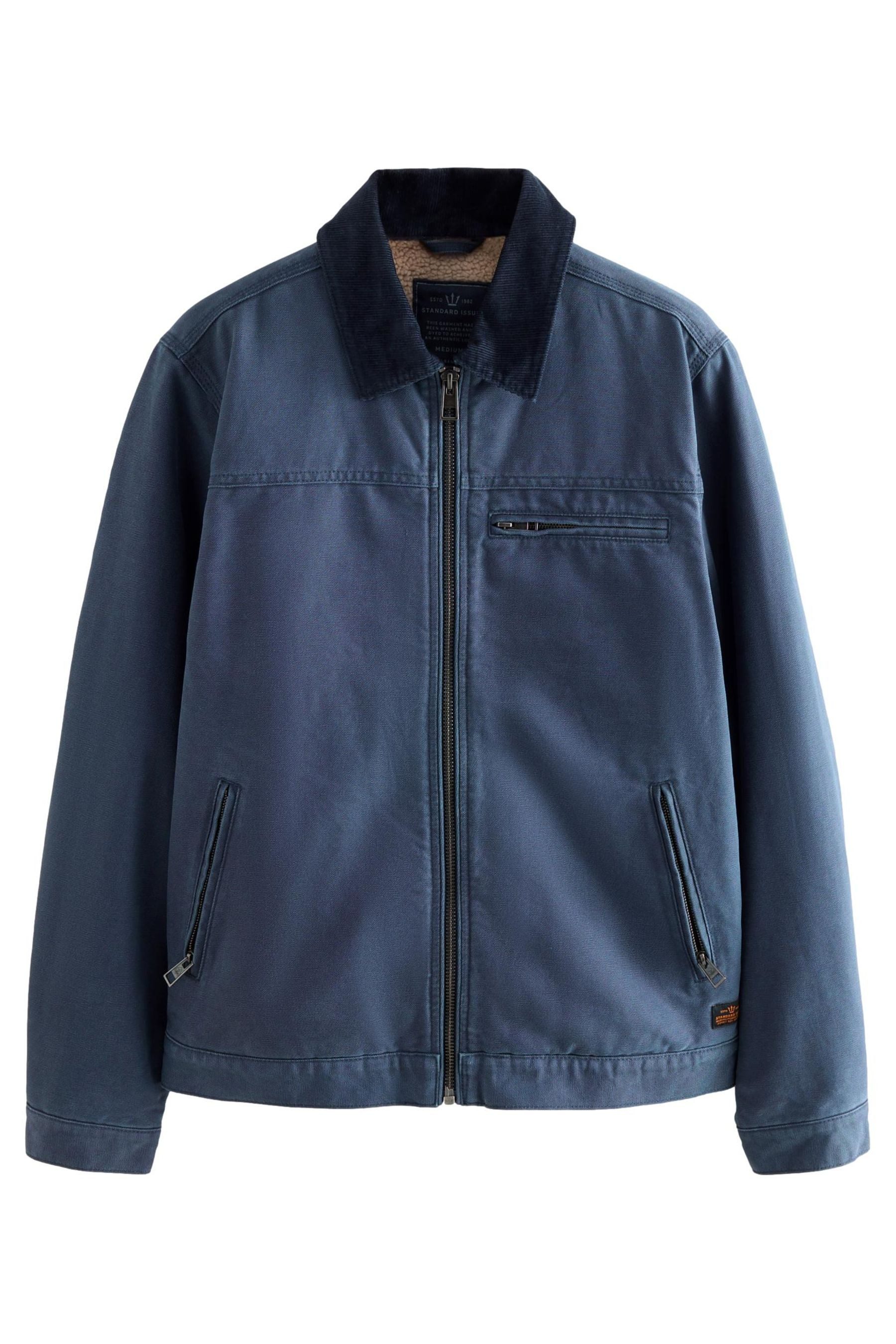 Next Canvasjacke Canvas-Jacke mit Borg-Futter (1-St) günstig online kaufen