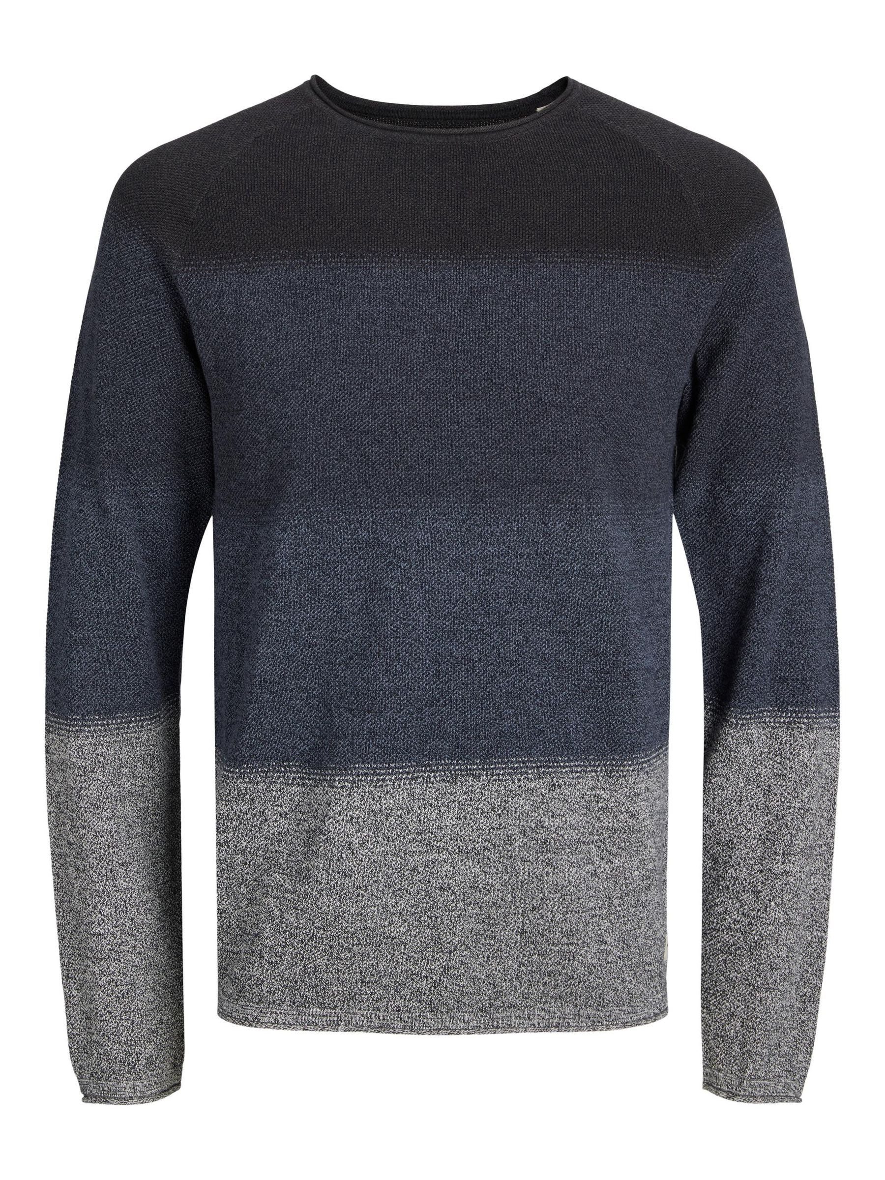 Jack & Jones Strickpullover Rundhals Strickpullover Langarm aus Baumwolle J günstig online kaufen