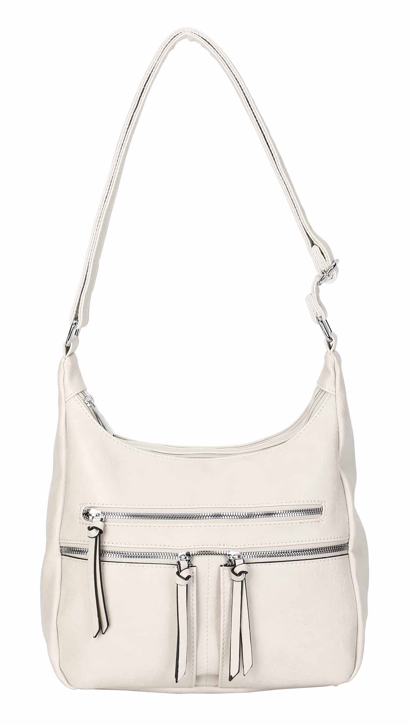 ITALYSHOP24 Schultertasche Damen Tasche Shopper Crossbody günstig online kaufen
