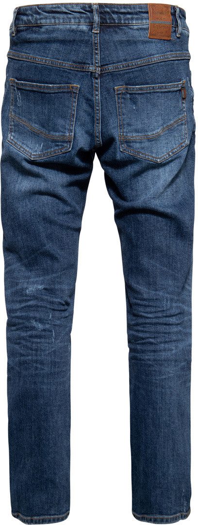 King Kerosin Bikerjeans Robin Destroyed Bleached Jeans robust günstig online kaufen