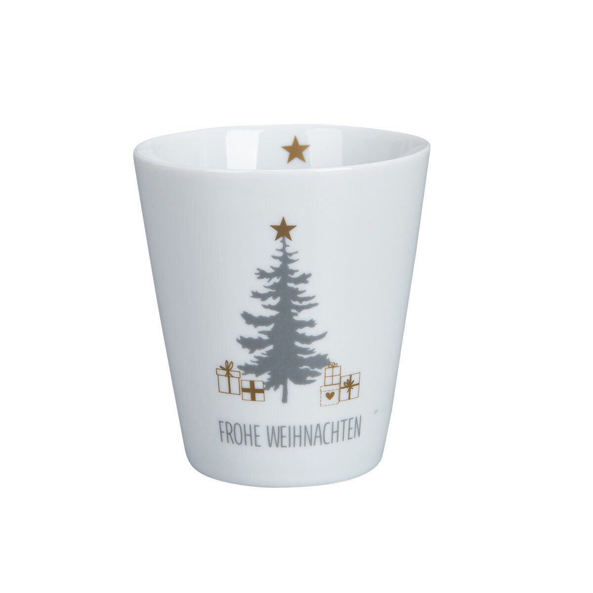 Krasilnikoff Кружки Happy Mug Frohe Weihnachten, Porzellan