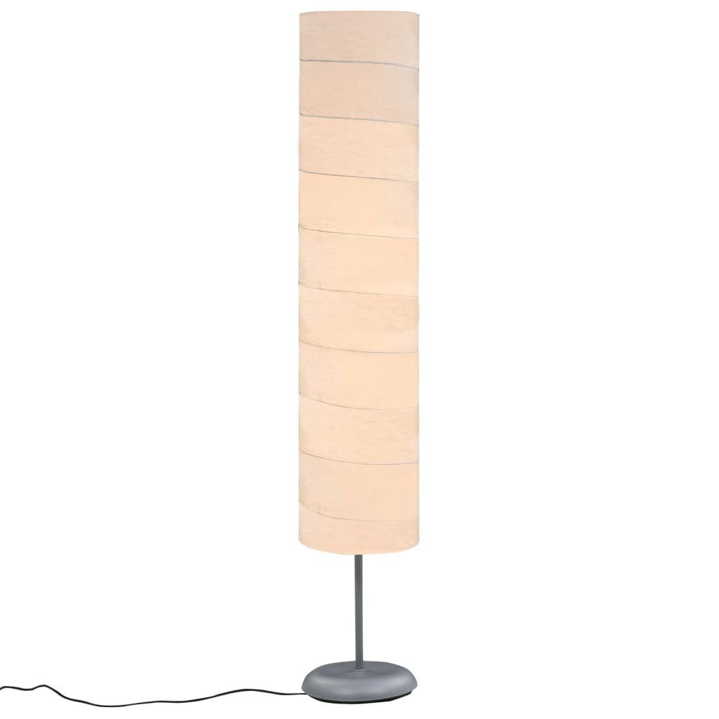 Stehlampe Standleuchte 121 cm Weiß E27