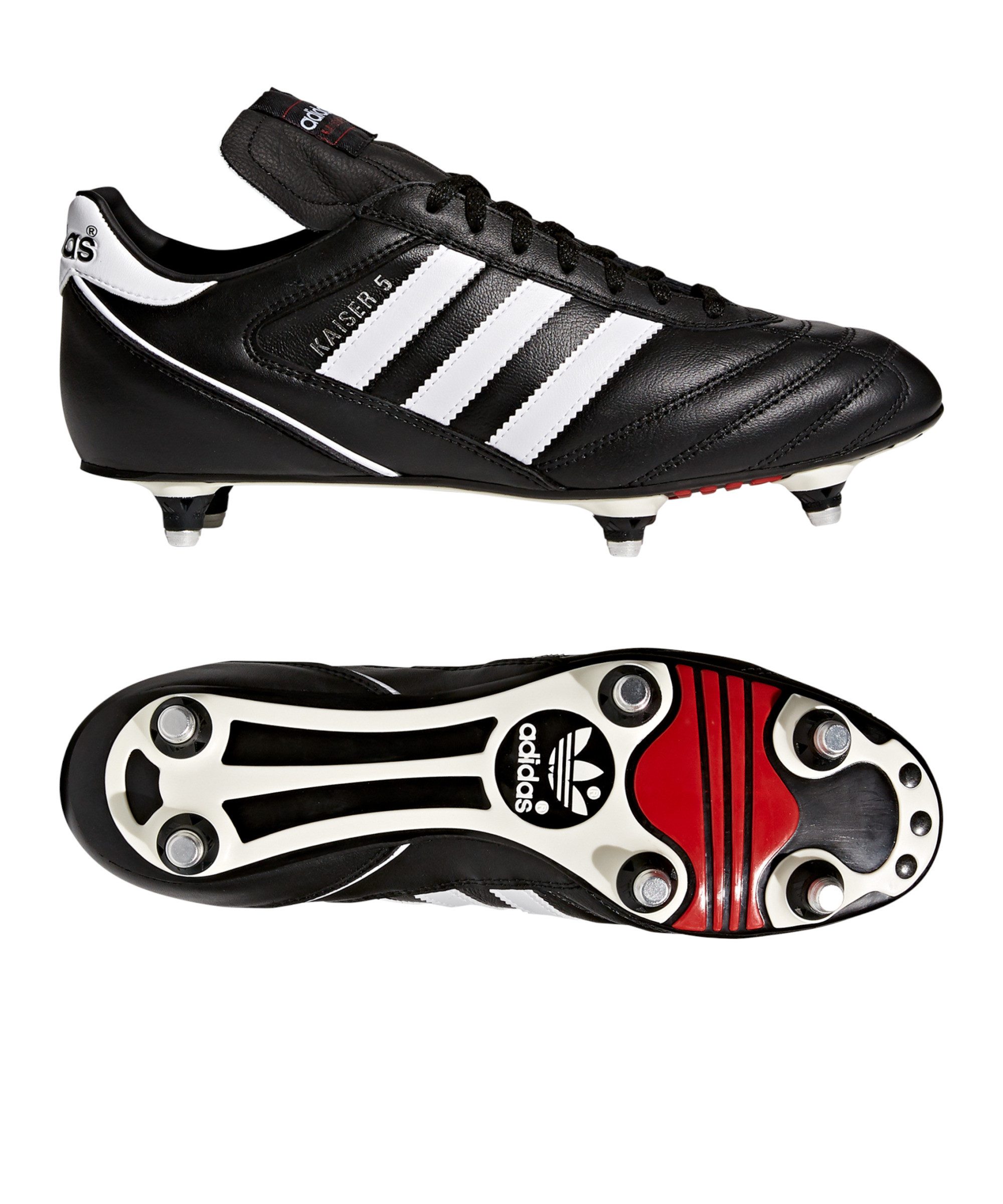 adidas Performance adidas Performance Kaiser 5 Cup SG Black Stripes Fußballschuh