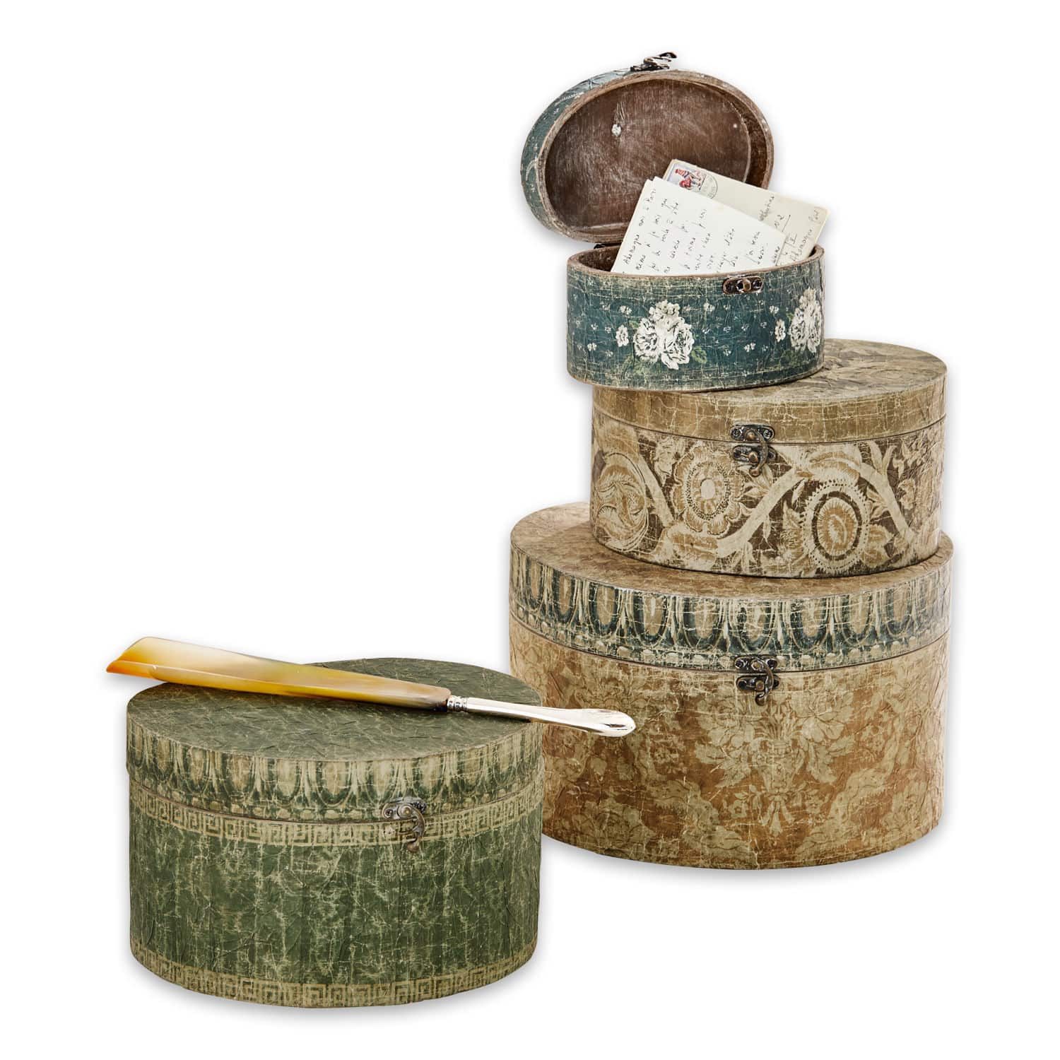 Mirabeau Dekokorb Box 4er Set Talais bunt (4er Set, 4er Set)