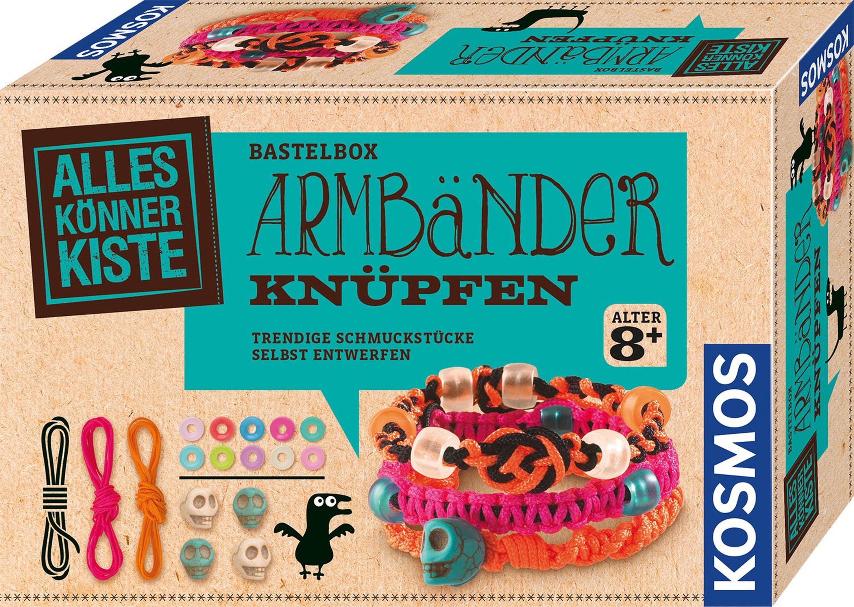 Kosmos Spiel Bastelbox Armbänder knüpfen