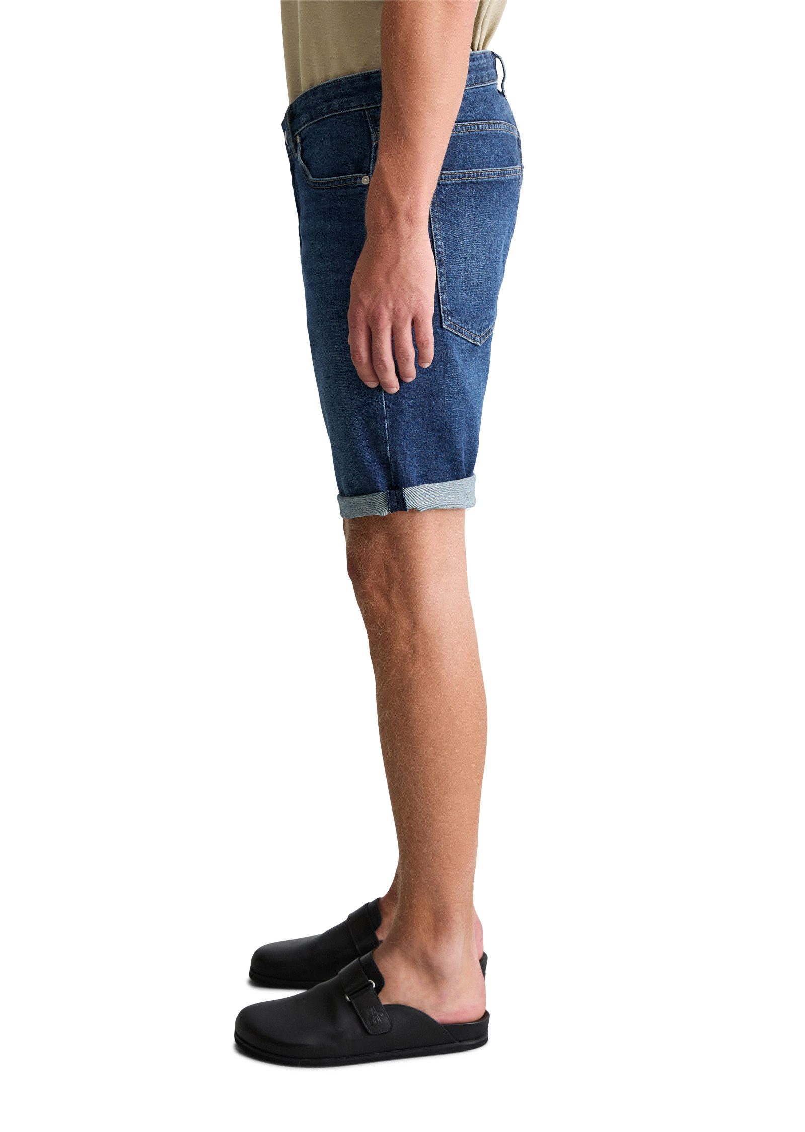 Marc O'Polo DENIM Shorts aus Bio-Baumwoll-Mix