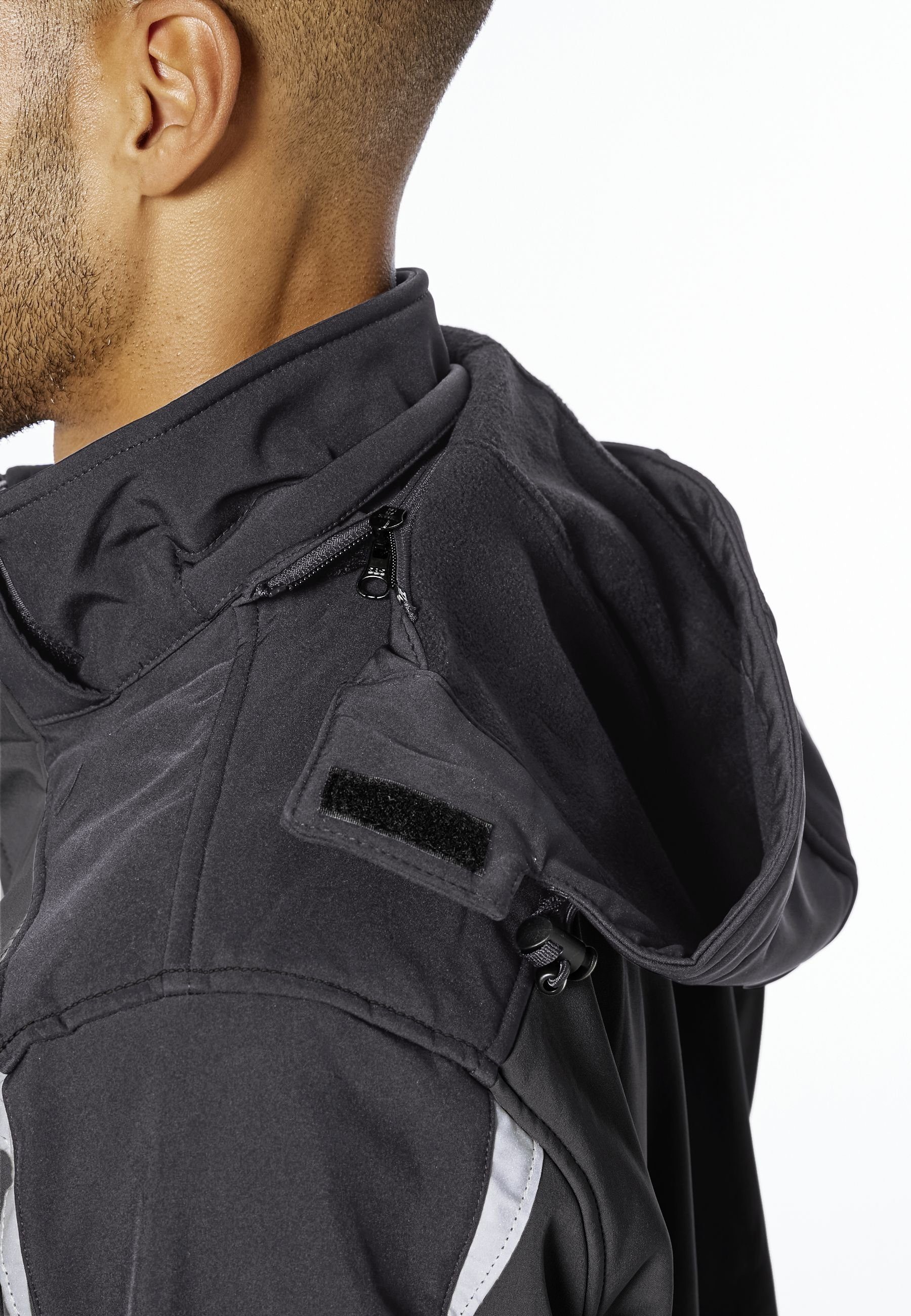 PKA Softshelljacke,wasserabweisende und winddichte Herren Jacke, Regenjacke Wasserabweisend