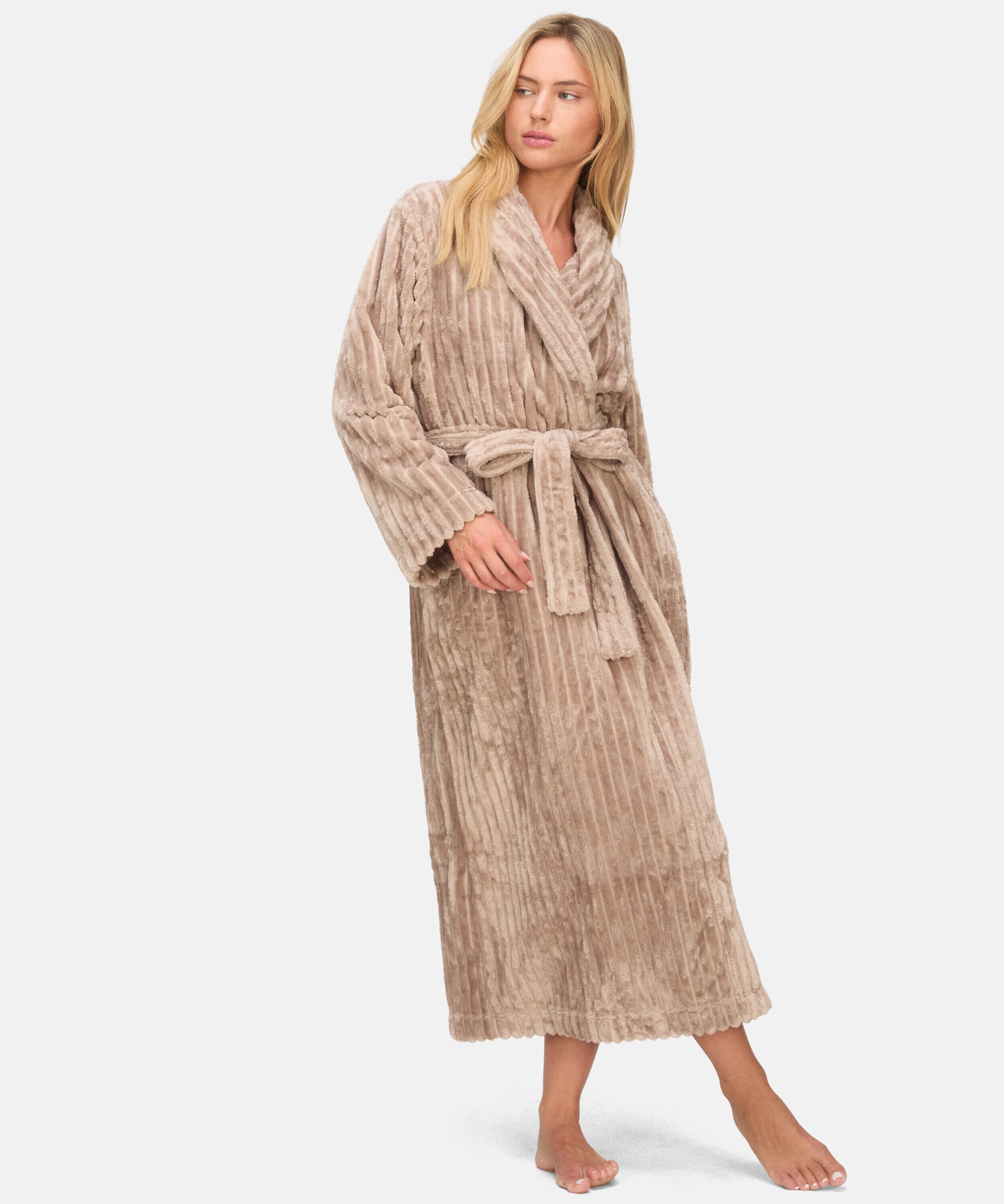 Hunkemöller Bademantel Bathrobe Jacqueared Fleece