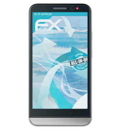 atFoliX Schutzfolie Displayschutzfolie für Blackberry Z30, (3 Folien), Ultraklar und flexibel